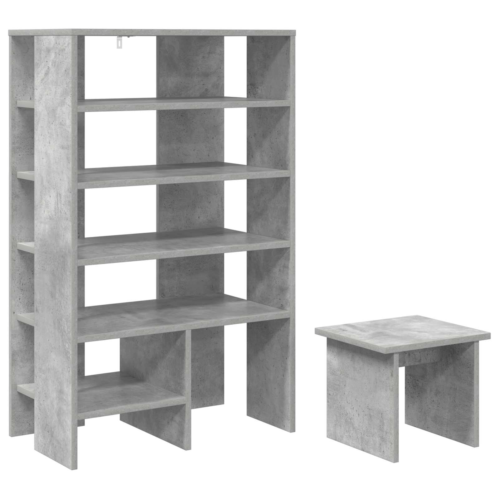 Mobile per scarpe 2 pz 62 x 35 x 100 cm Legno ingegnerizzato