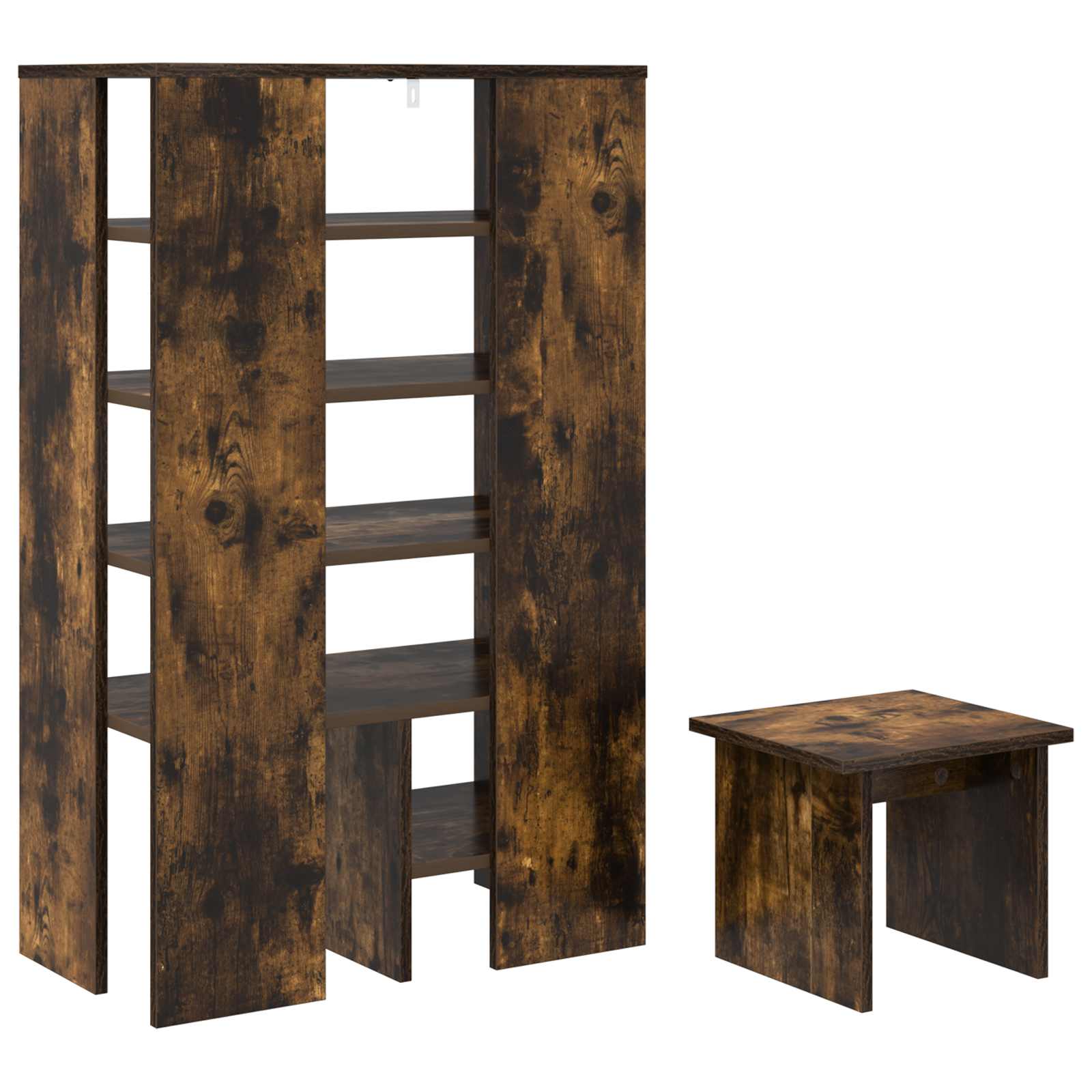 Mobile per scarpe 2 pz 62 x 35 x 100 cm Legno ingegnerizzato