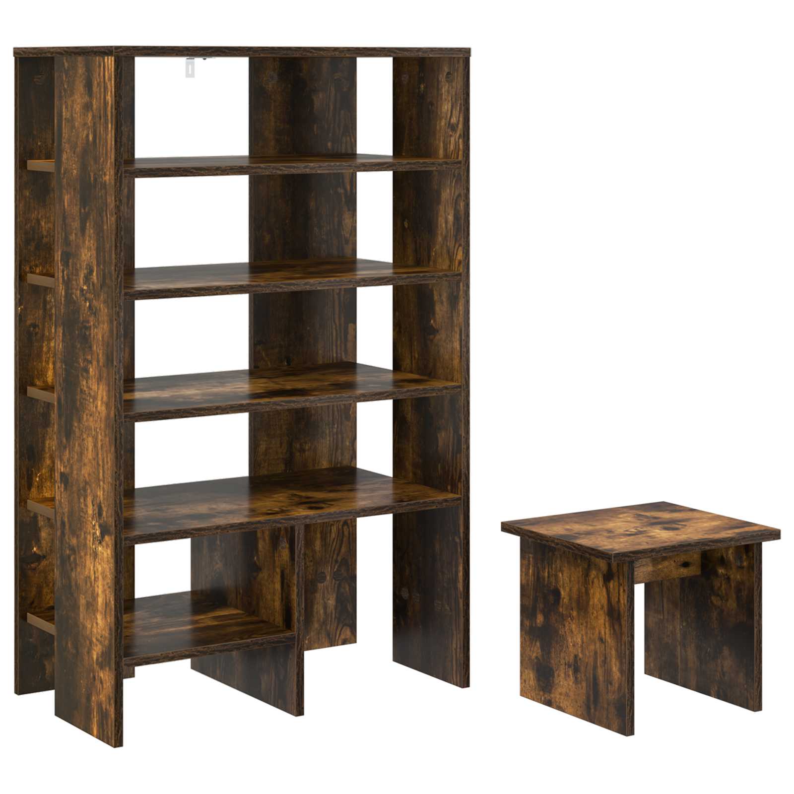 Mobile per scarpe 2 pz 62 x 35 x 100 cm Legno ingegnerizzato