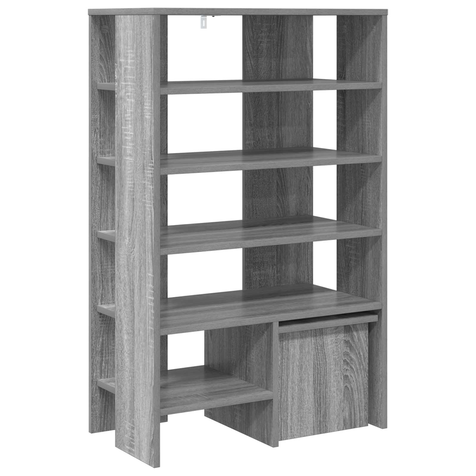 Mobile per scarpe 2 pz 62 x 35 x 100 cm Legno ingegnerizzato