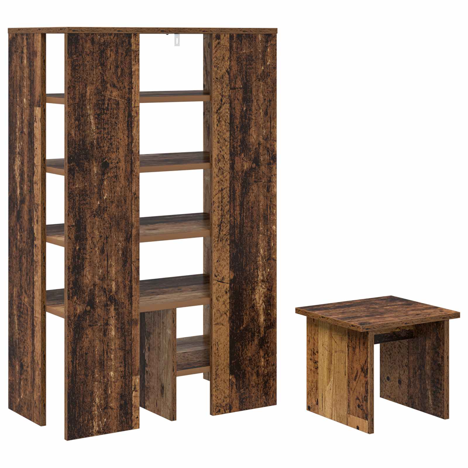 Mobile per scarpe 2 pz 62 x 35 x 100 cm Legno ingegnerizzato