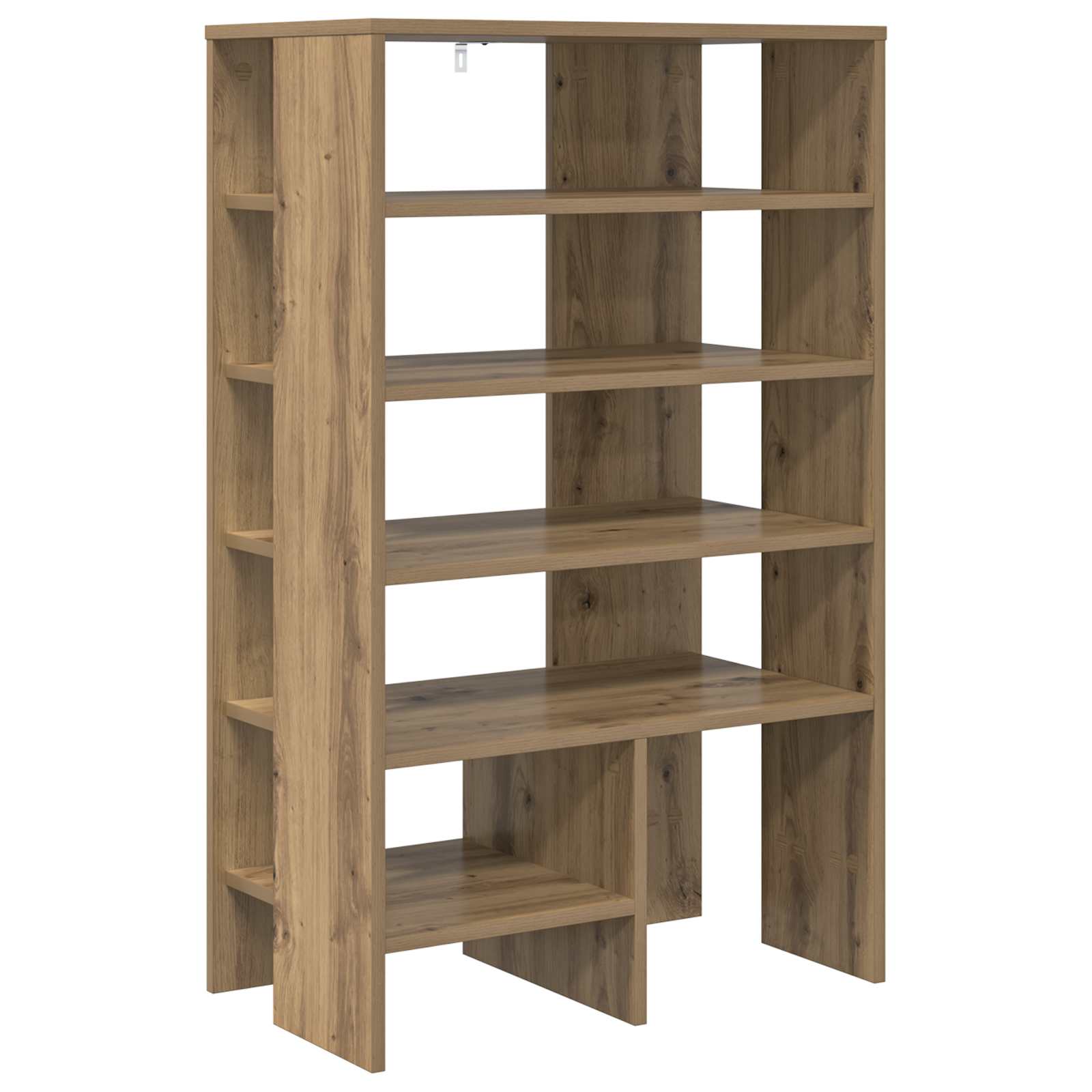 Mobile per scarpe 2 pz 62 x 35 x 100 cm Legno ingegnerizzato