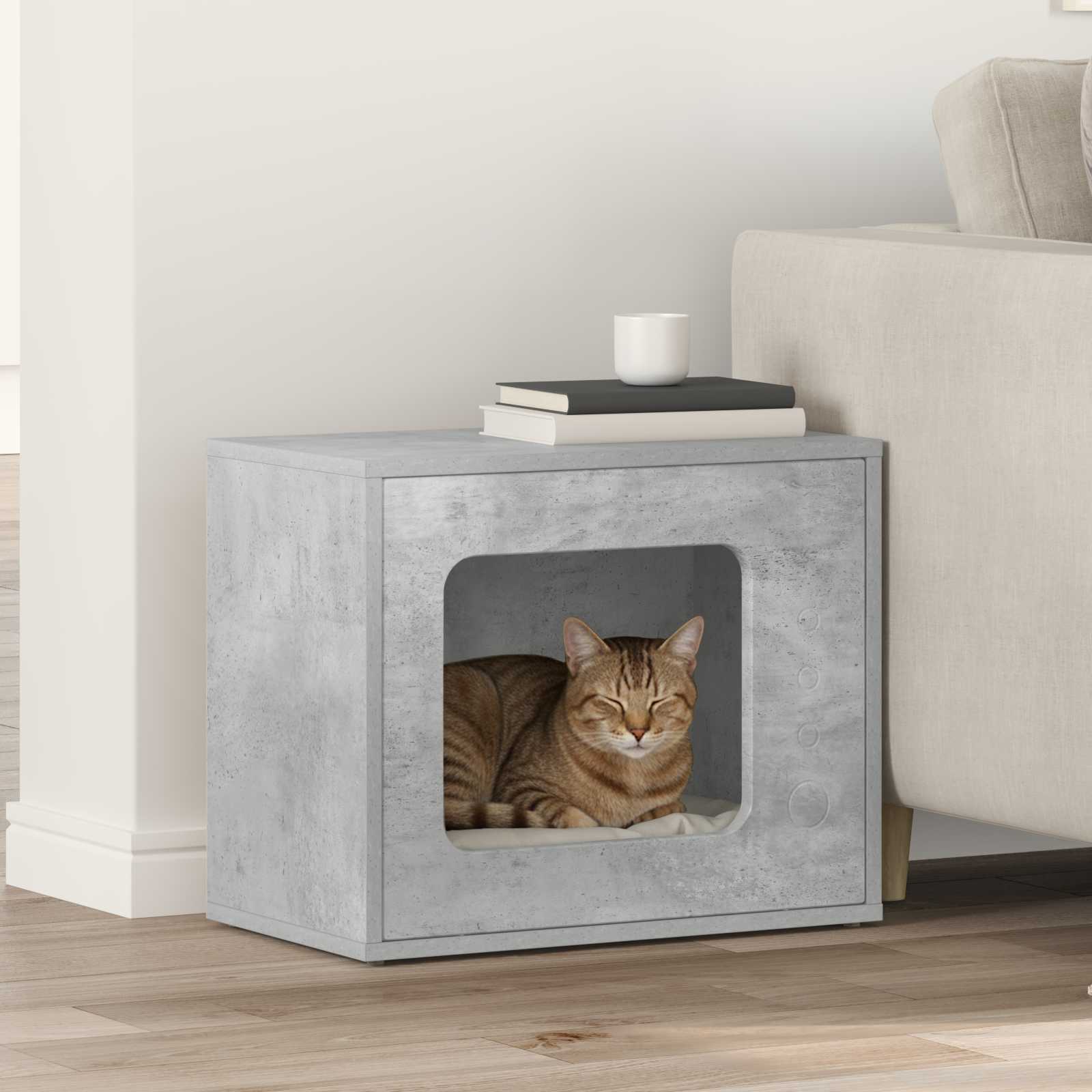 Casa per Gatti Calcestruzzo 51 x 30 x 42,5 cm