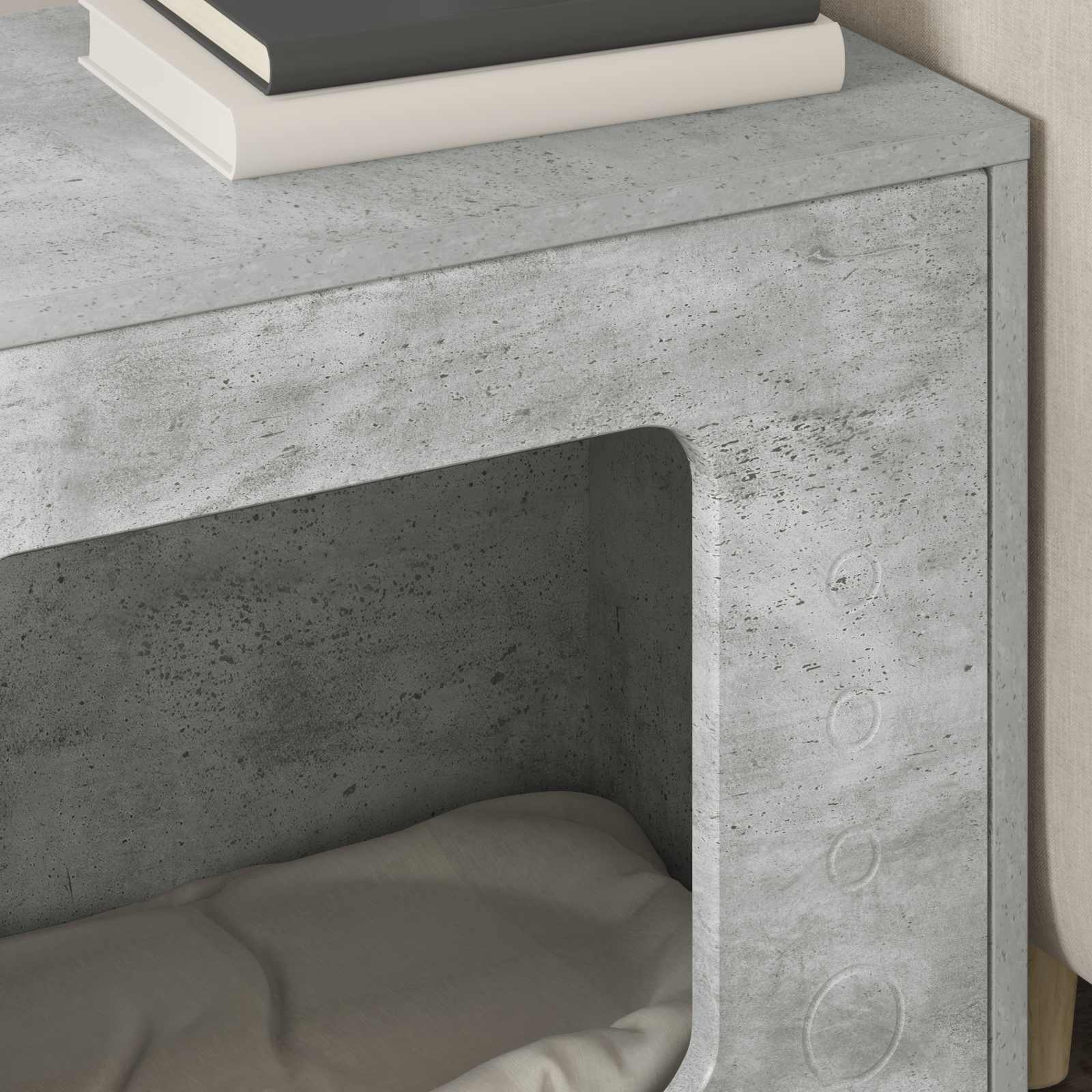 Casa per Gatti Calcestruzzo 51 x 30 x 42,5 cm