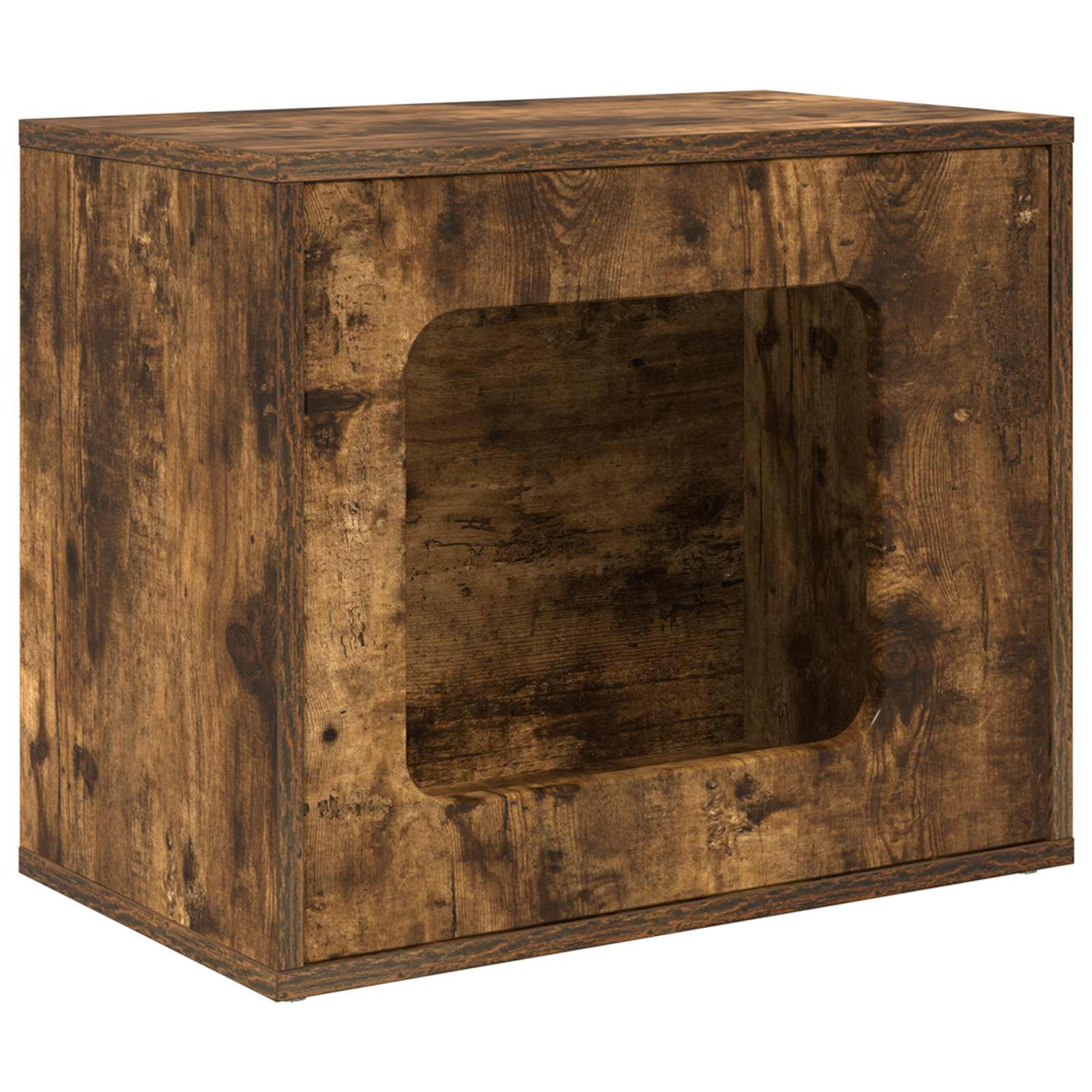 Casa per Gatti Rovere fumé 51 x 30 x 42,5 cm