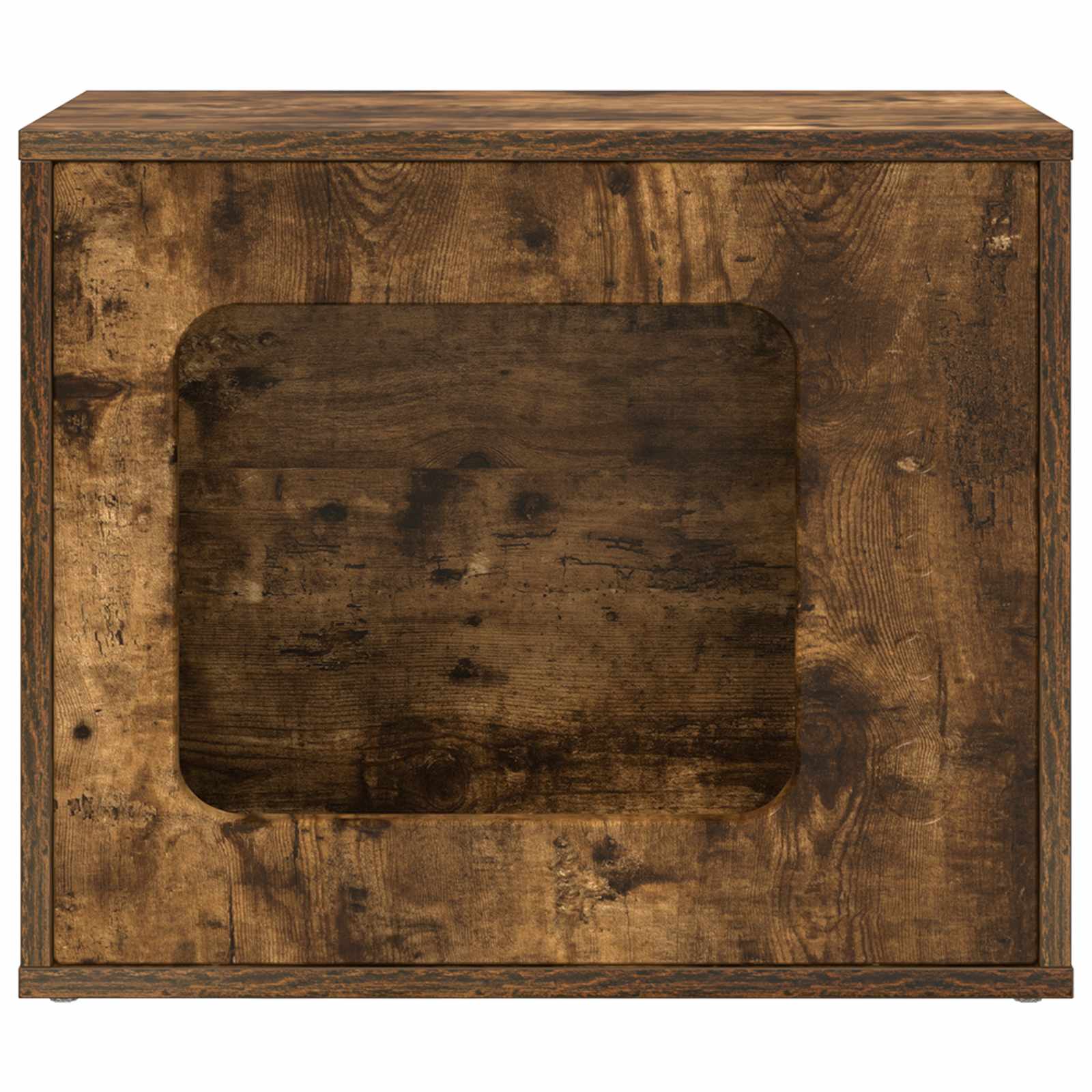 Casa per Gatti Rovere fumé 51 x 30 x 42,5 cm