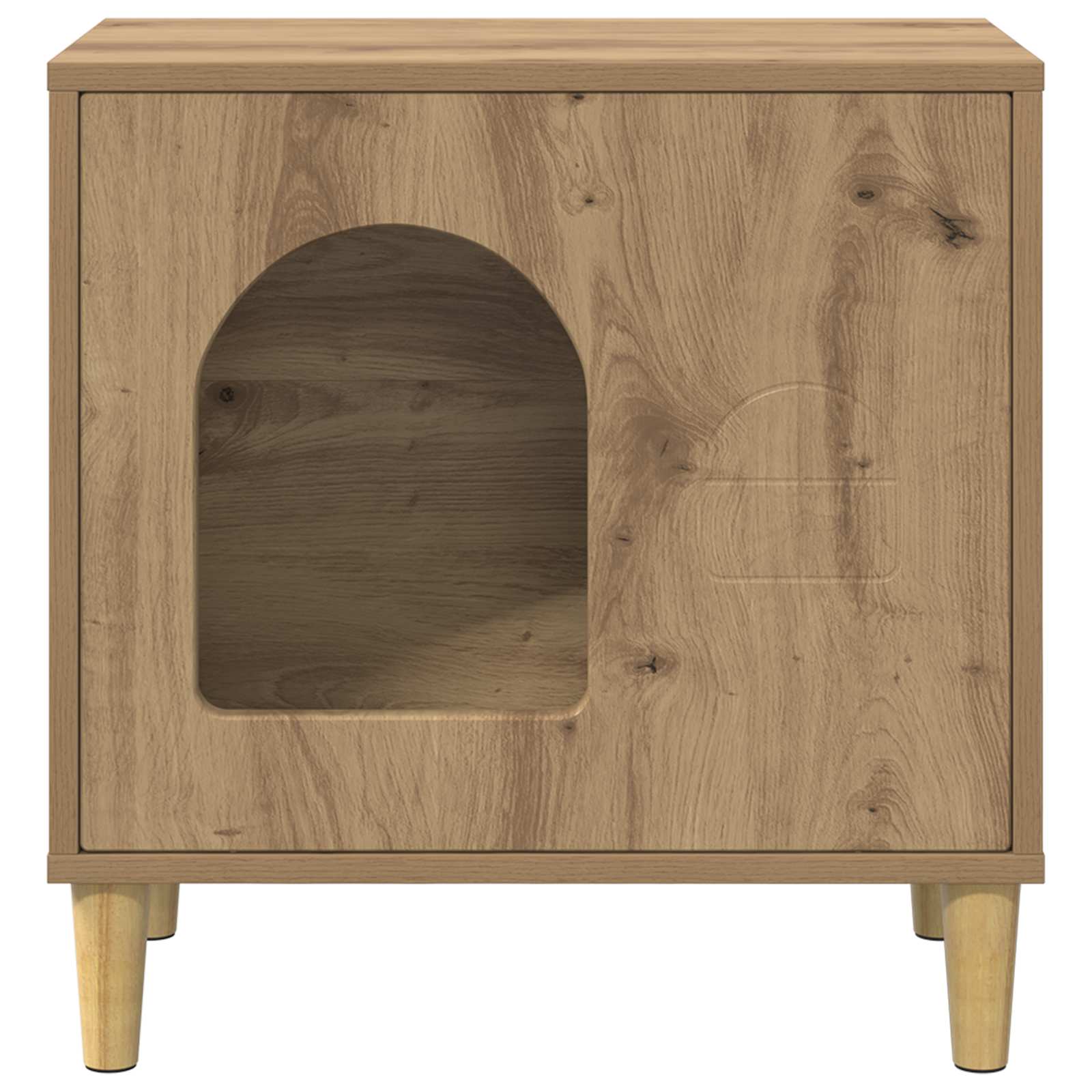 Casa per Gatti Rovere Artigianale 51 x 30 x 52 cm