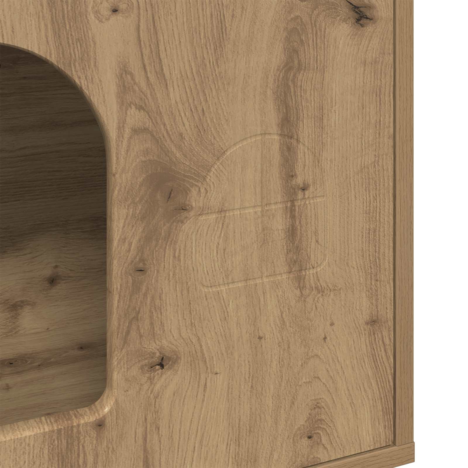 Casa per Gatti Rovere Artigianale 51 x 30 x 52 cm