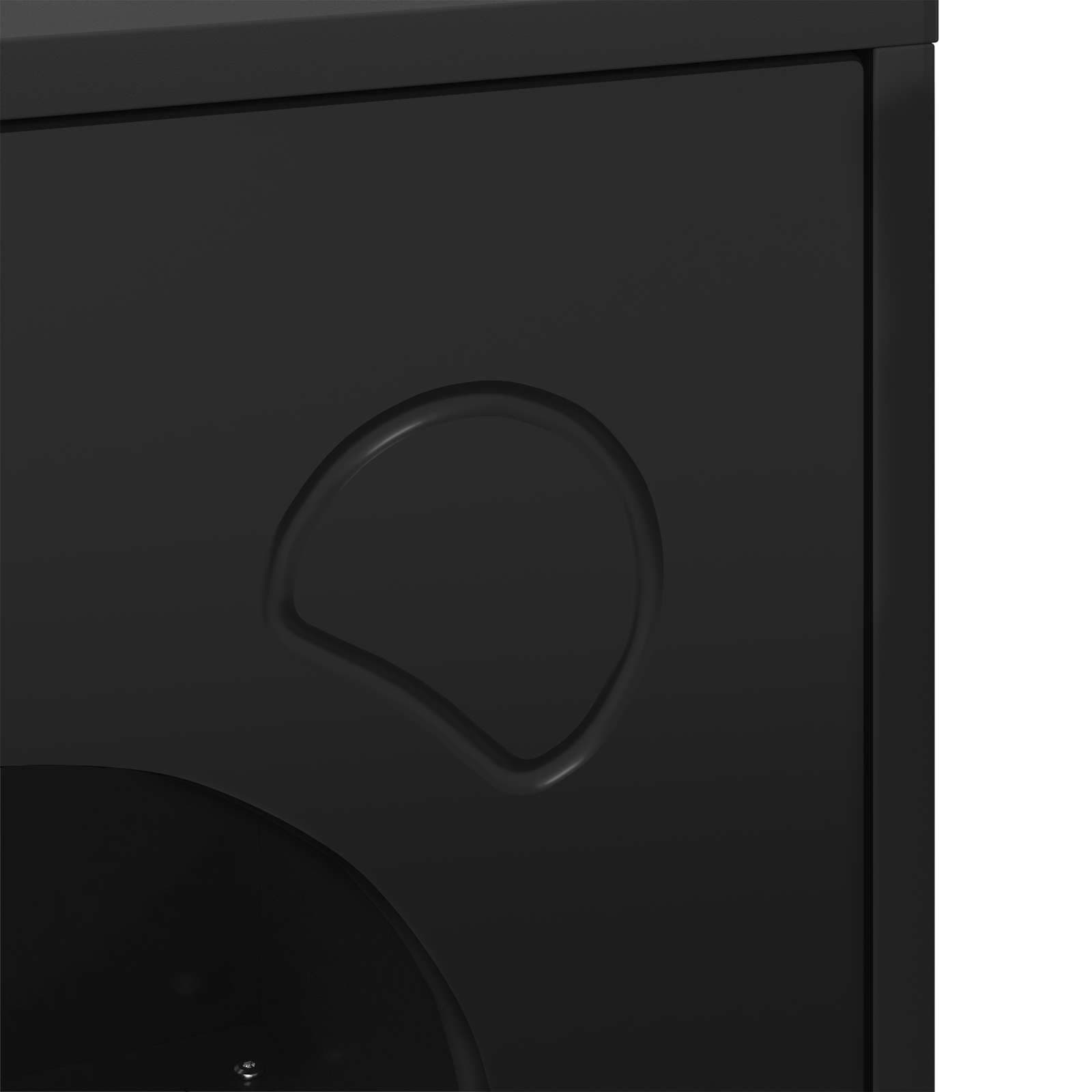 Casa per Gatti Nero 42,5 x 40 x 53 cm Legno ingegnerizzato