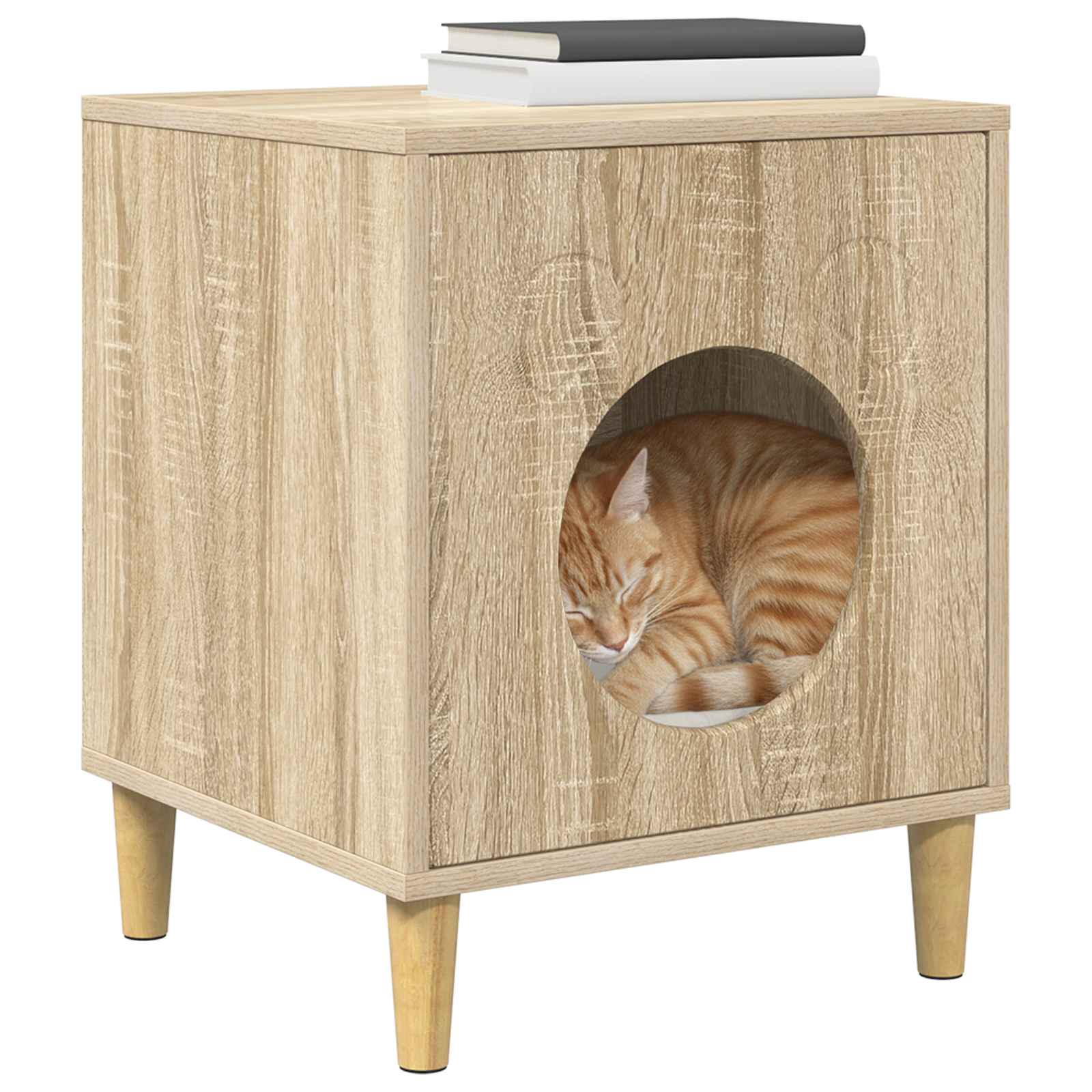 Casa per Gatti Sonoma 42,5 x 40 x 53 cm Legno ingegnerizzato