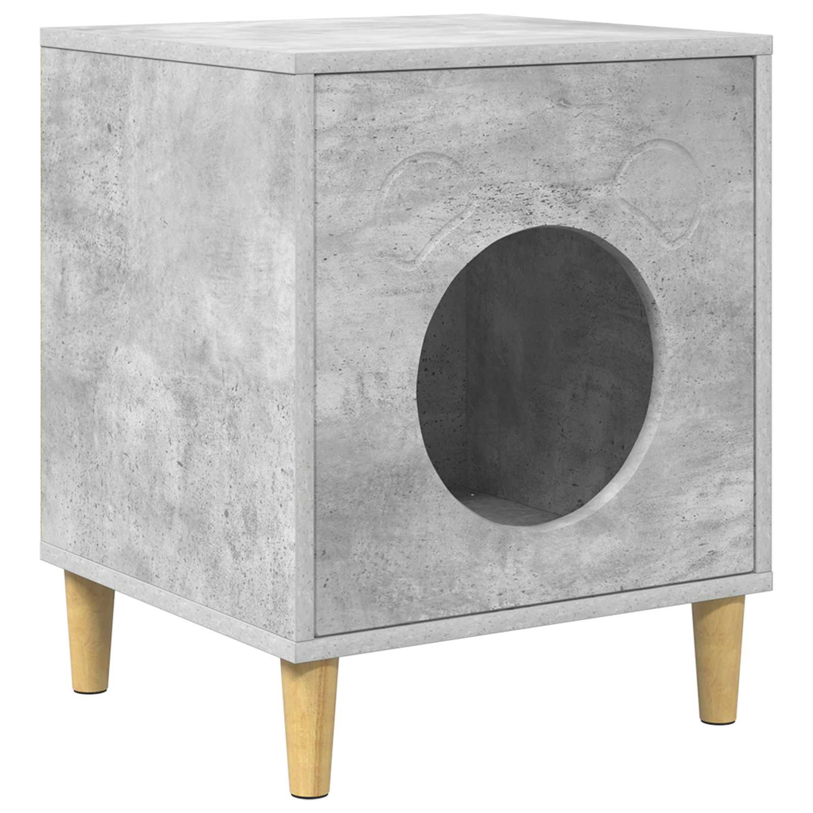 Casa per Gatti Calcestruzzo 42,5 x 40 x 53 cm