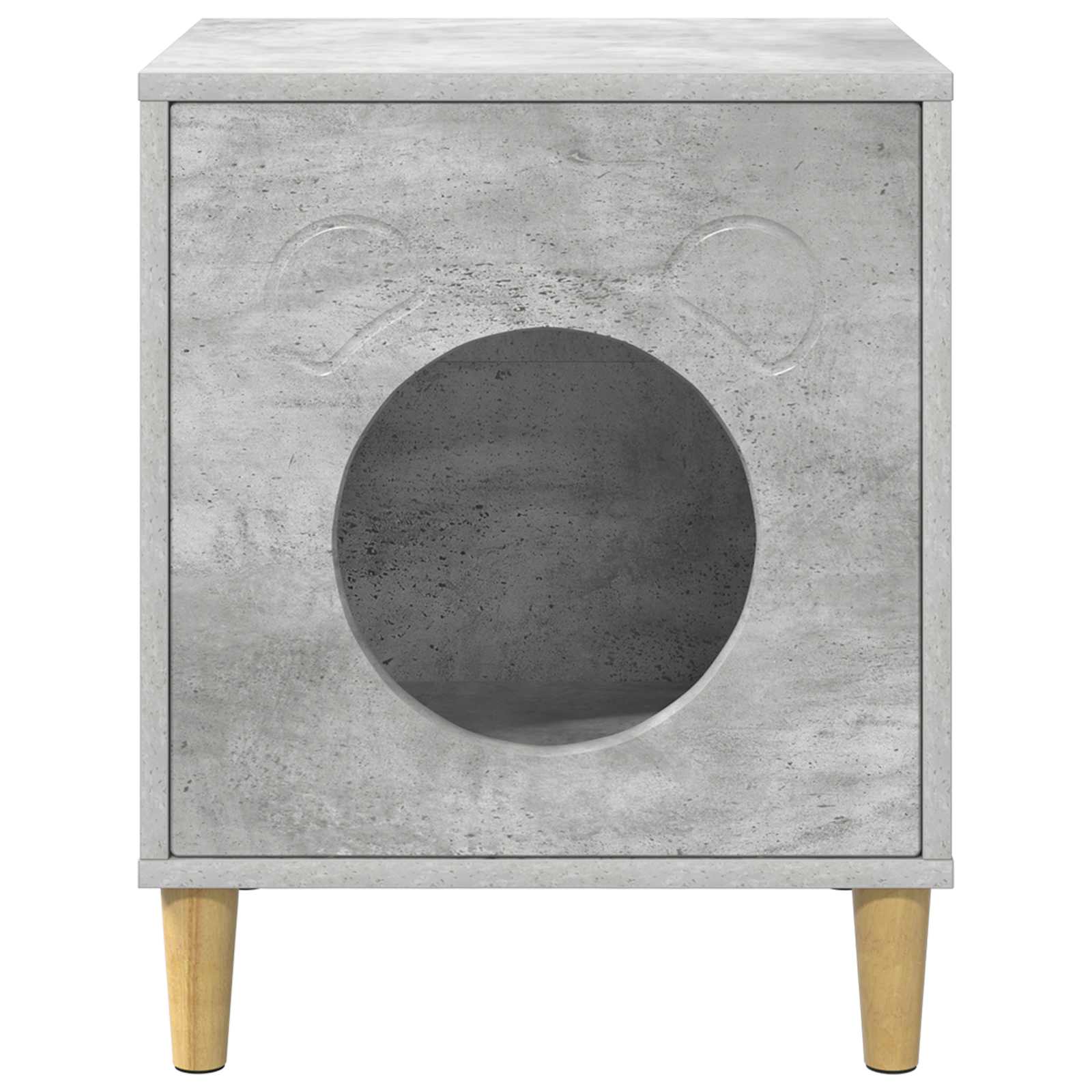 Casa per Gatti Calcestruzzo 42,5 x 40 x 53 cm