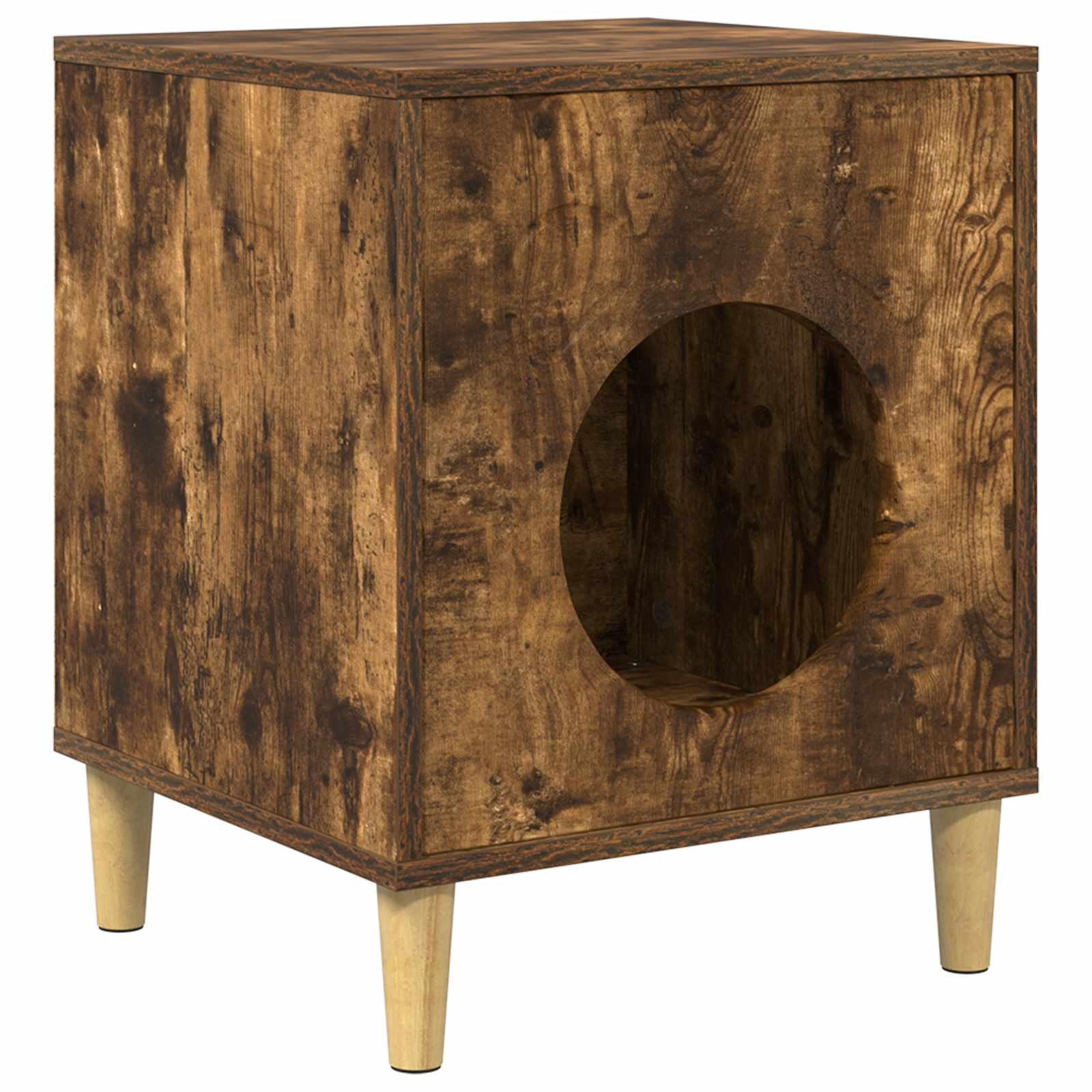 Casa per Gatti Rovere Fumo 42,5 x 40 x 53 cm