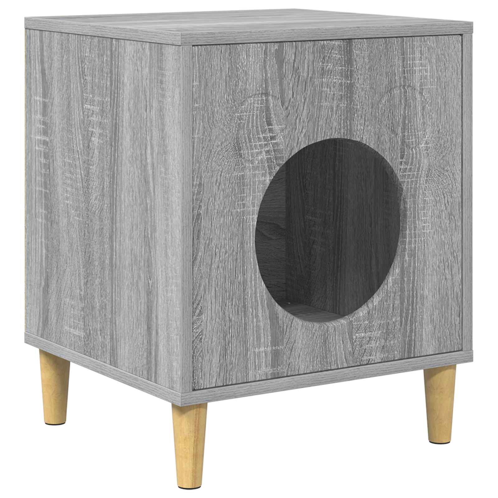 Casa per Gatti Sonoma grigio 42,5 x 40 x 53 cm