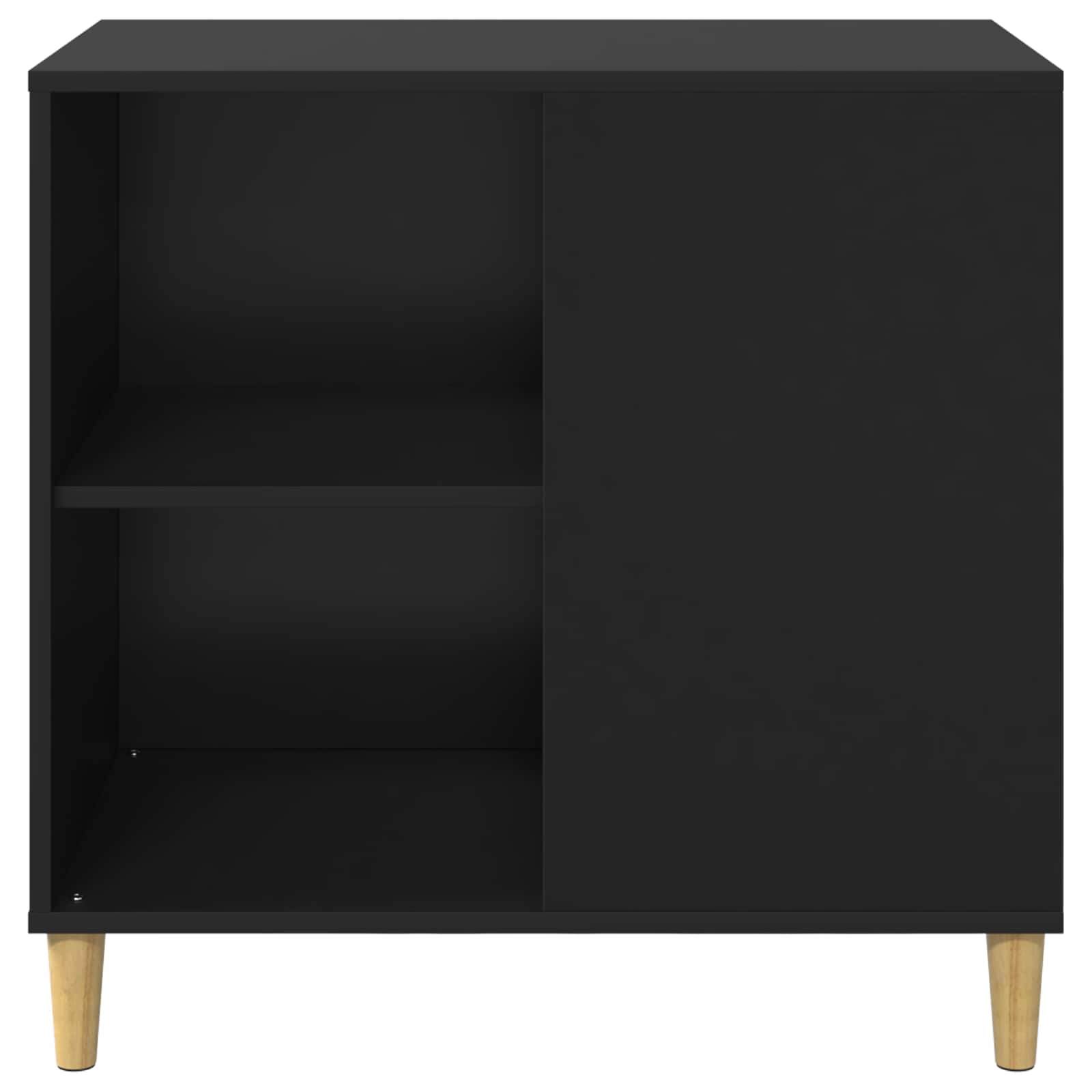 Casa per Gatti Nero 72 x 42,5 x 70 cm Legno ingegnerizzato