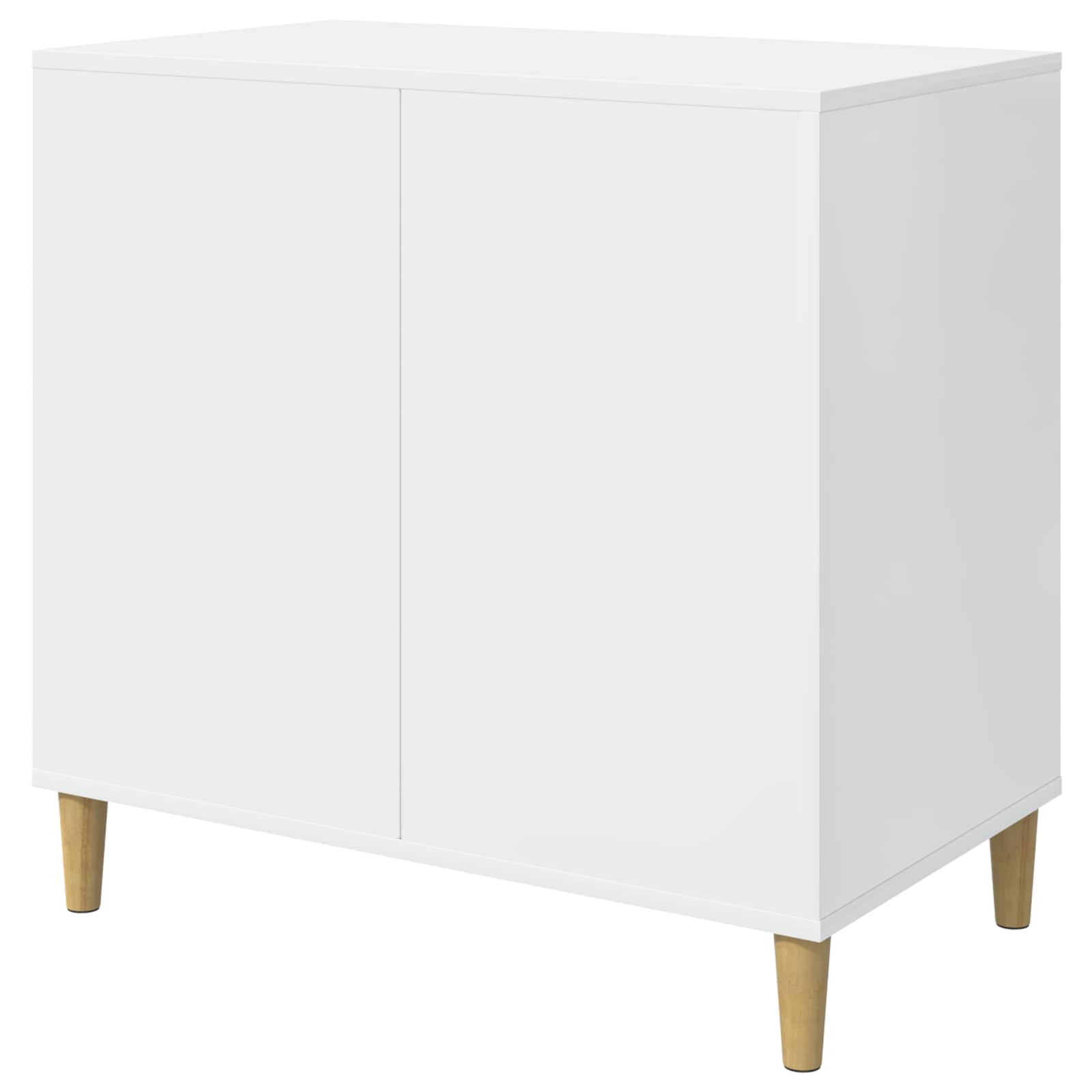 Casa per Gatti Bianco Lucido 72 x 42,5 x 70 cm