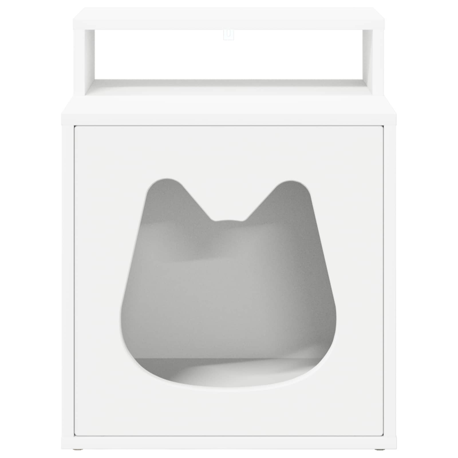 Casa per Gatti Bianco 42,5 x 40 x 53,5 cm Legno ingegnerizzato