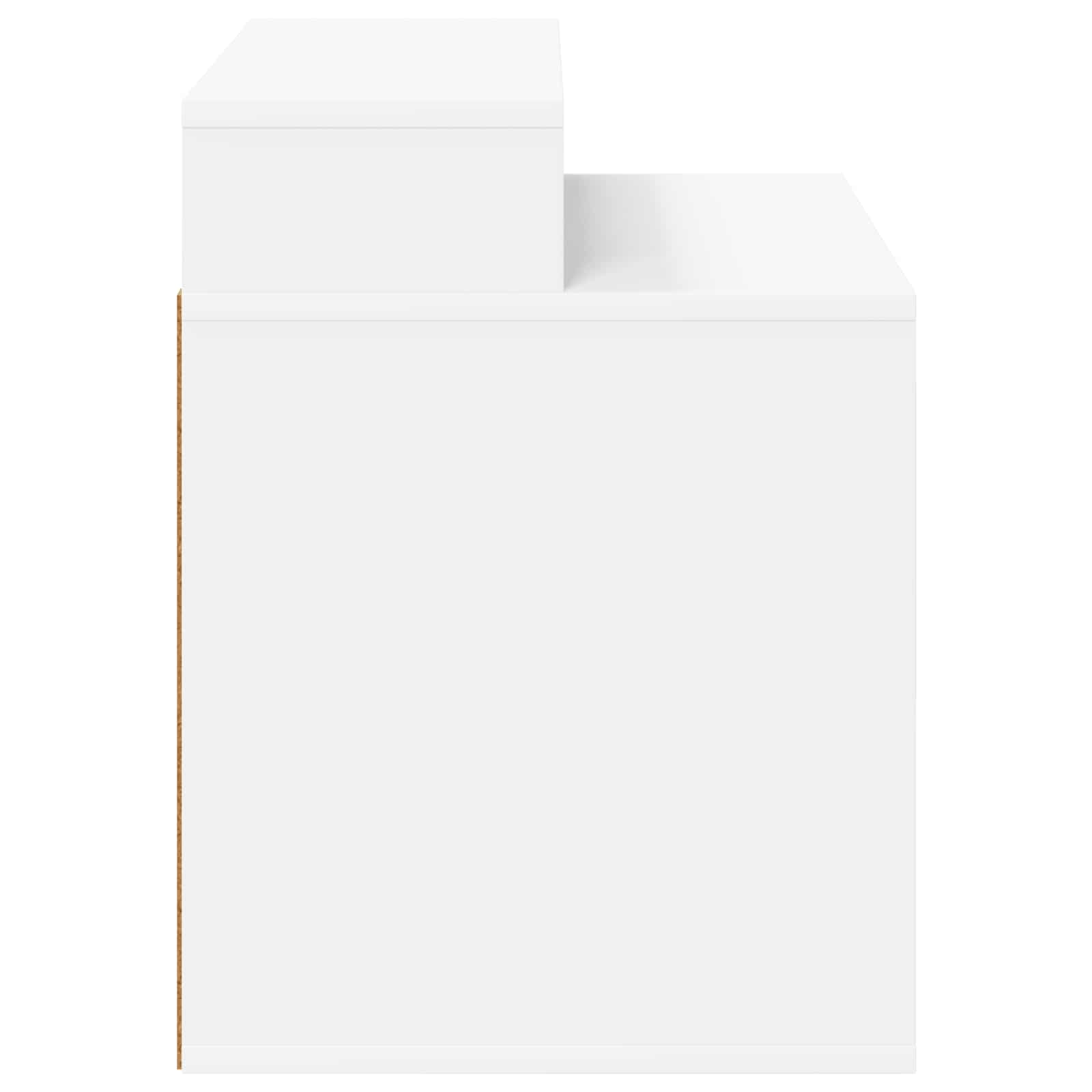 Casa per Gatti Bianco 42,5 x 40 x 53,5 cm Legno ingegnerizzato
