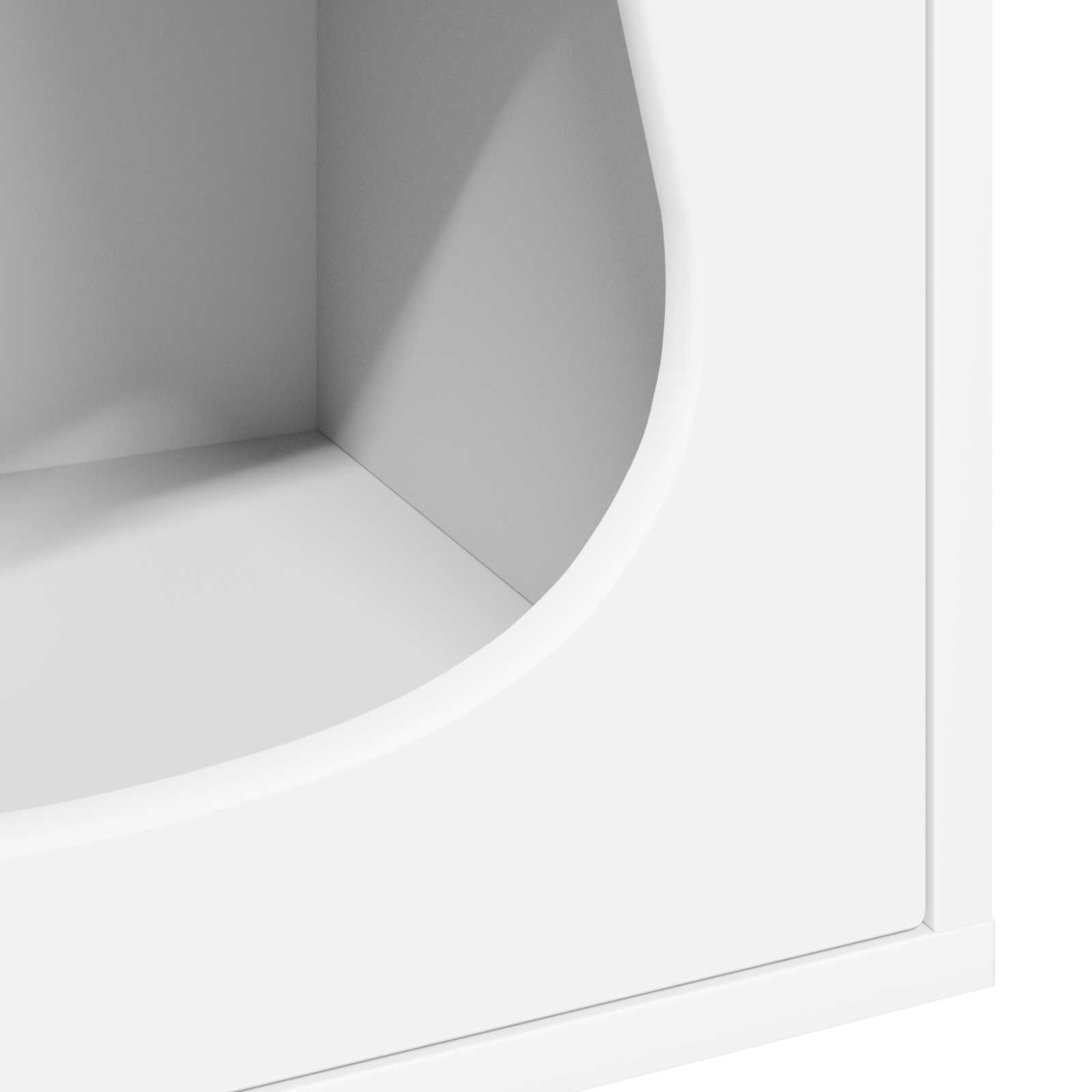 Casa per Gatti Bianco 42,5 x 40 x 53,5 cm Legno ingegnerizzato