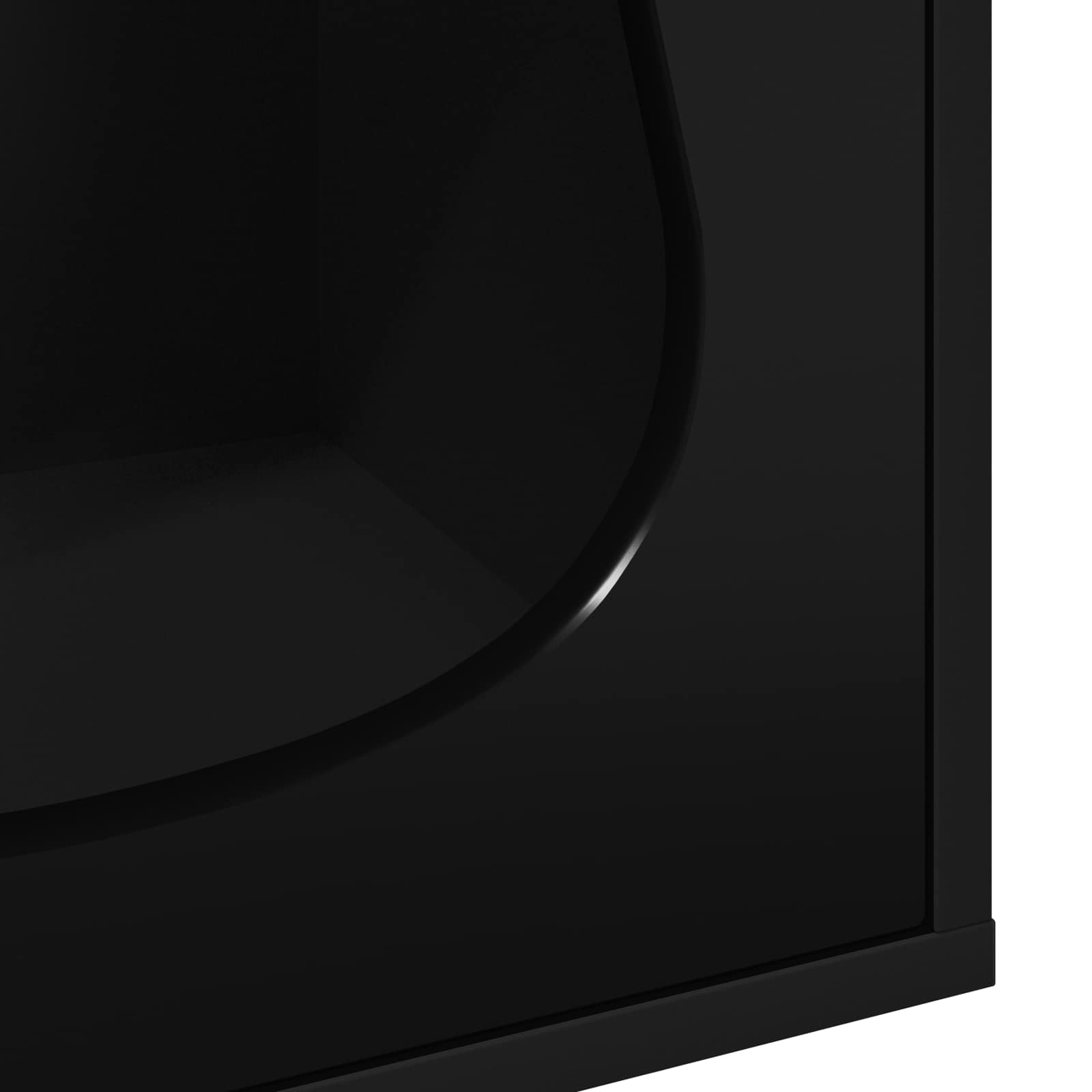 Casa per Gatti Nero 42,5 x 40 x 53,5 cm Legno ingegnerizzato