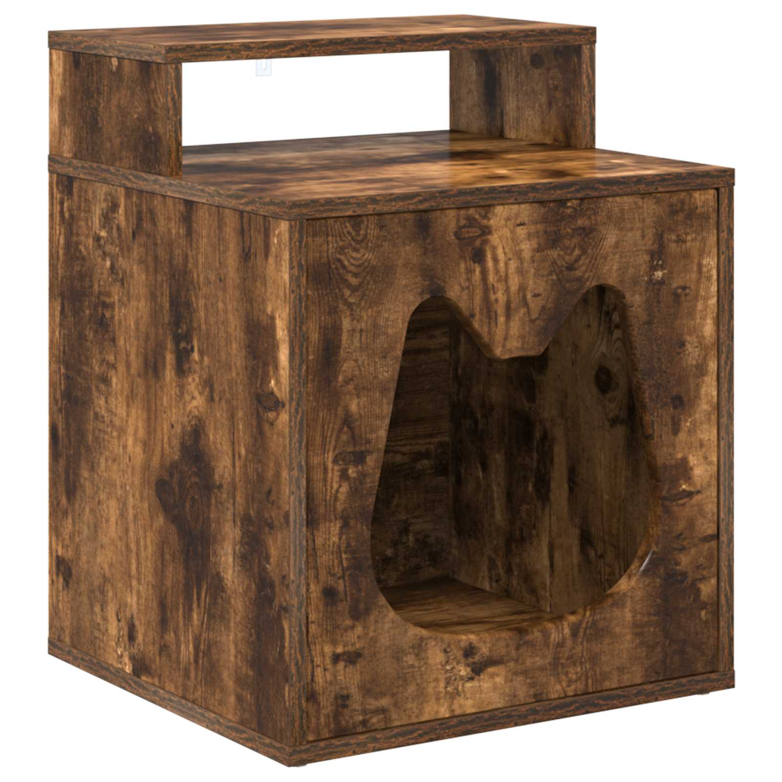 Casa per Gatti Rovere Fumo 42,5 x 40 x 53,5 cm