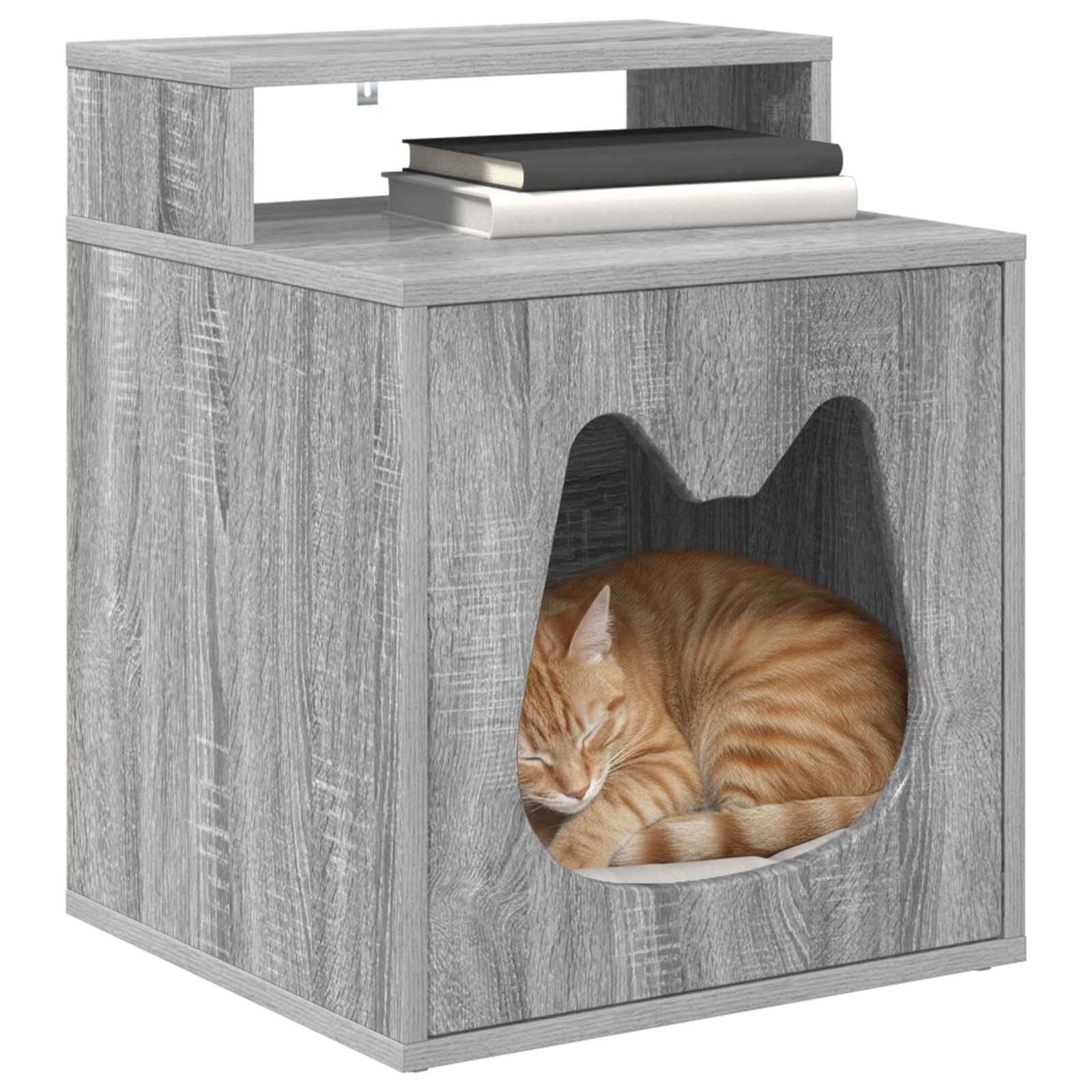 Casa per Gatti Sonoma grigio 42,5 x 40 x 53,5 cm
