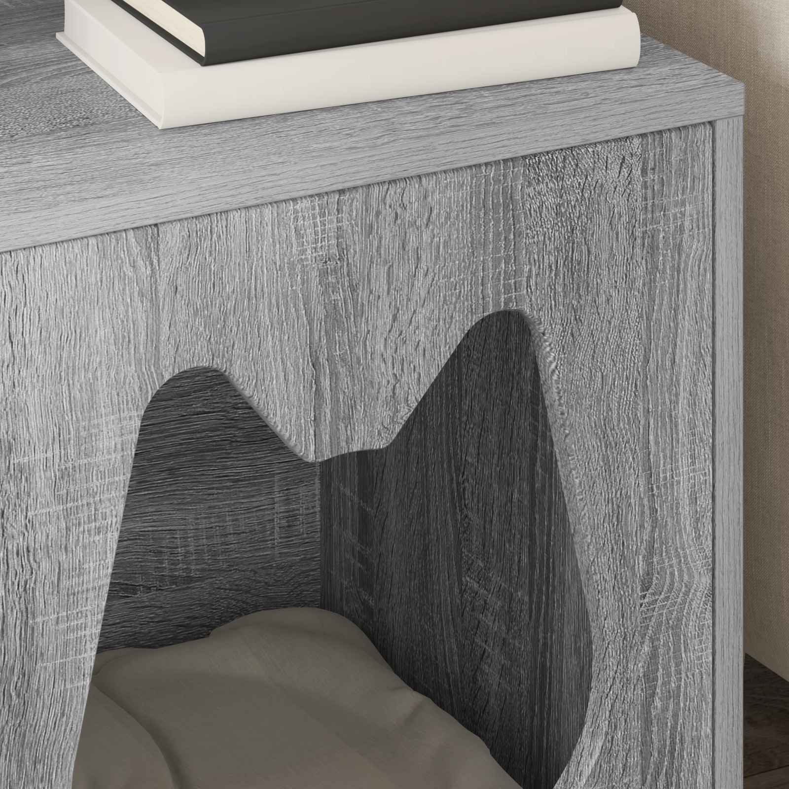 Casa per Gatti Sonoma grigio 42,5 x 40 x 53,5 cm
