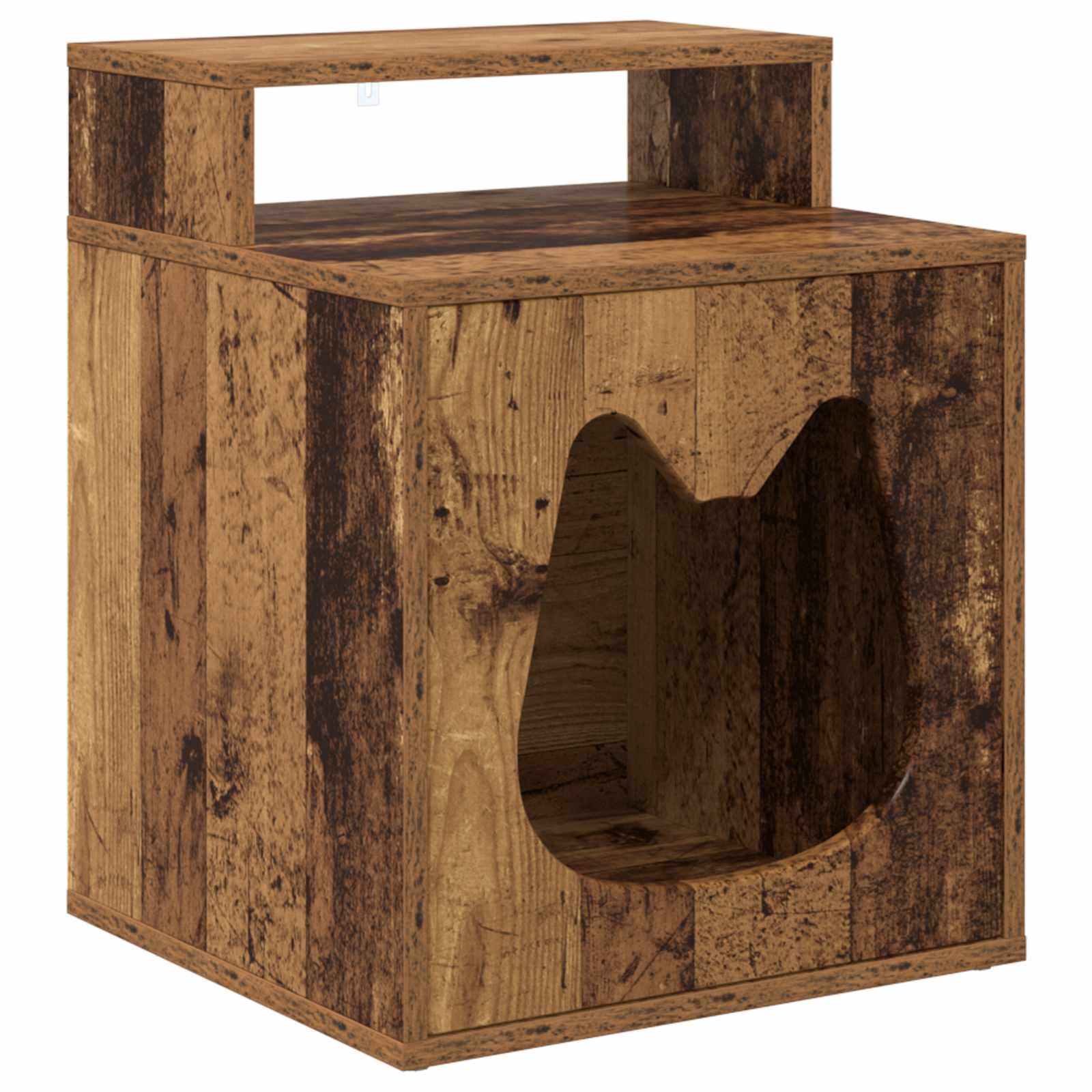 Casa per Gatti Legno antico 42,5 x 40 x 53,5 cm