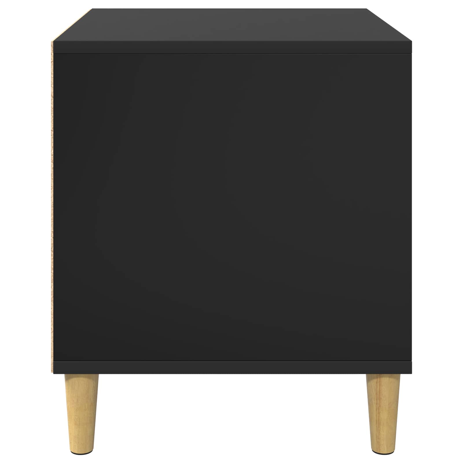 Cuccia per cani Nero 44 x 42 x 49 cm Legno ingegnerizzato