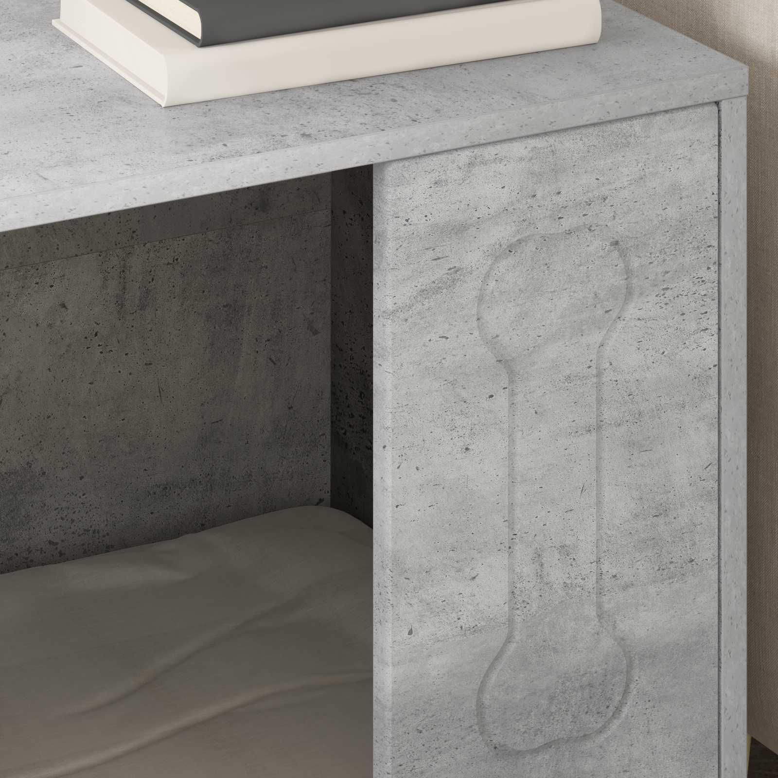Cuccia per cani Grigio Cemento 44 x 42 x 49 cm
