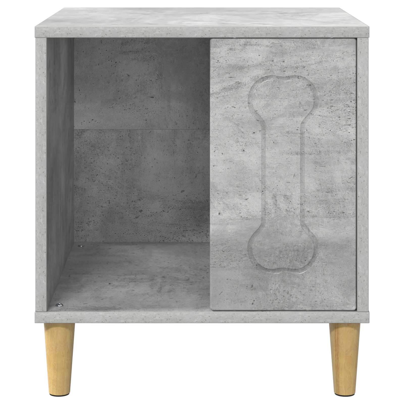 Cuccia per cani Grigio Cemento 44 x 42 x 49 cm