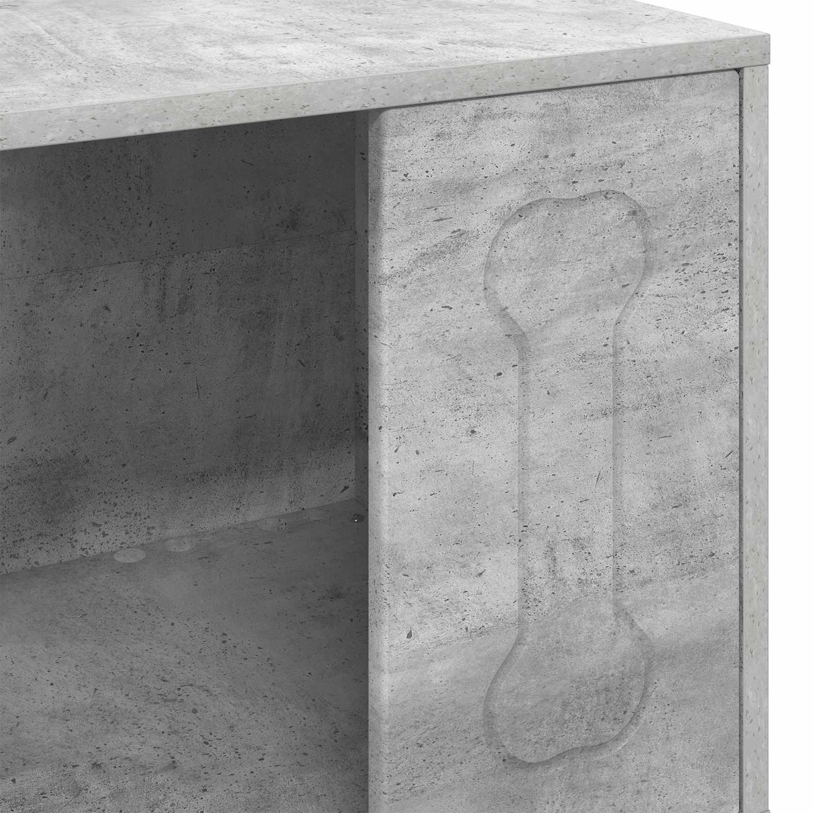 Cuccia per cani Grigio Cemento 44 x 42 x 49 cm