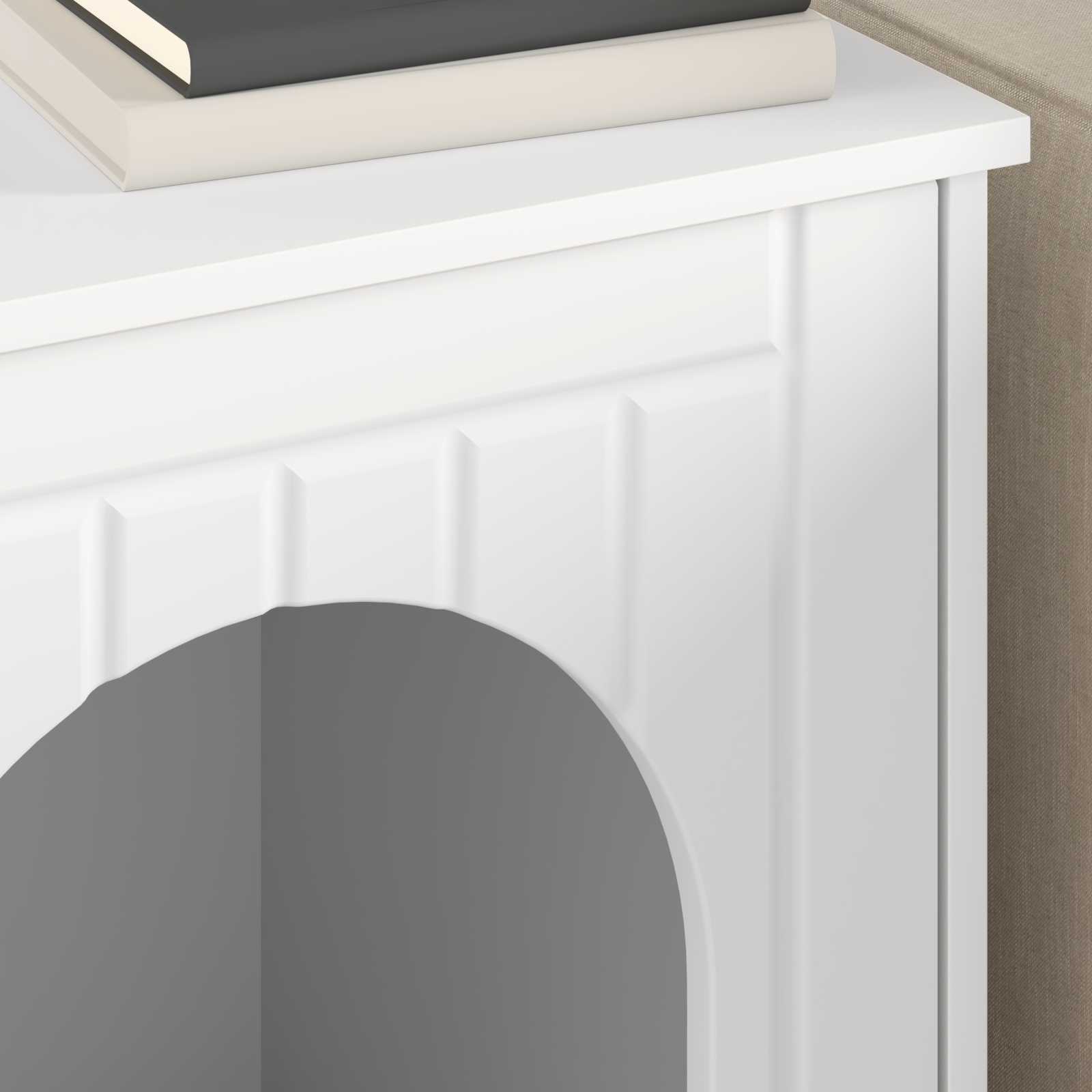 Casa per Gatti Bianco 53 x 52 x 62 cm Legno ingegnerizzato