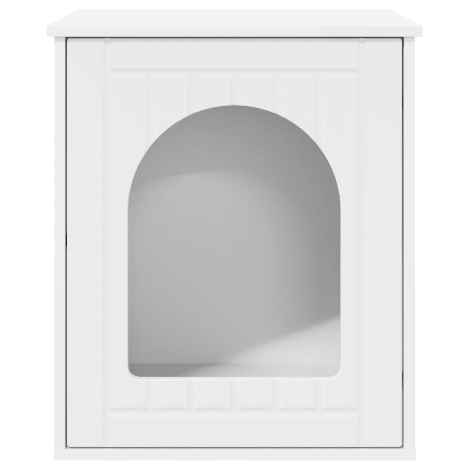 Casa per Gatti Bianco 53 x 52 x 62 cm Legno ingegnerizzato