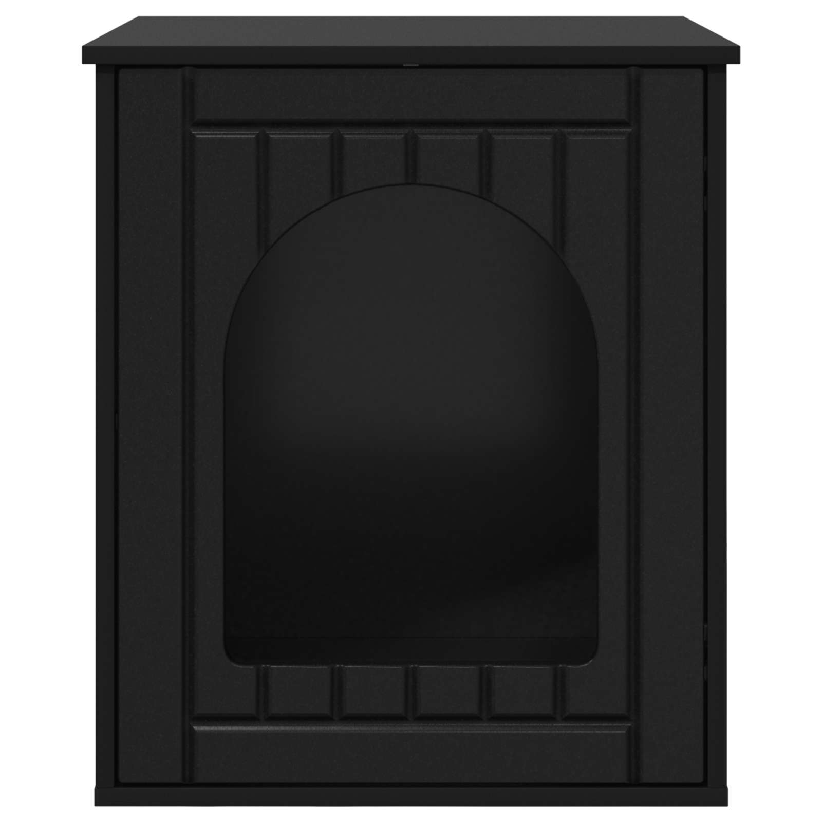 Casa per Gatti Nero 53 x 52 x 62 cm Legno ingegnerizzato