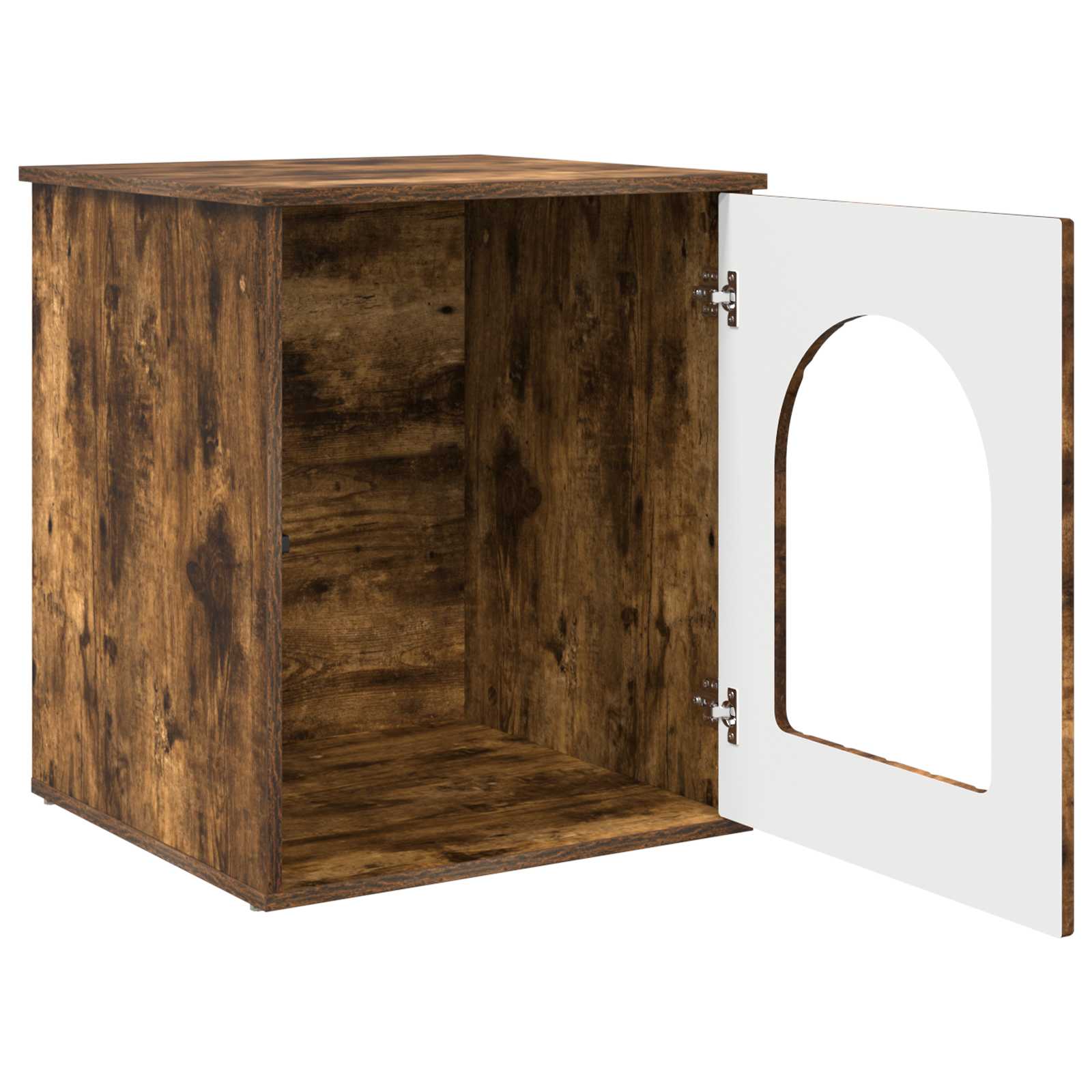 Casa per Gatti Rovere fumé 53 x 52 x 62 cm Legno ingegnerizzato