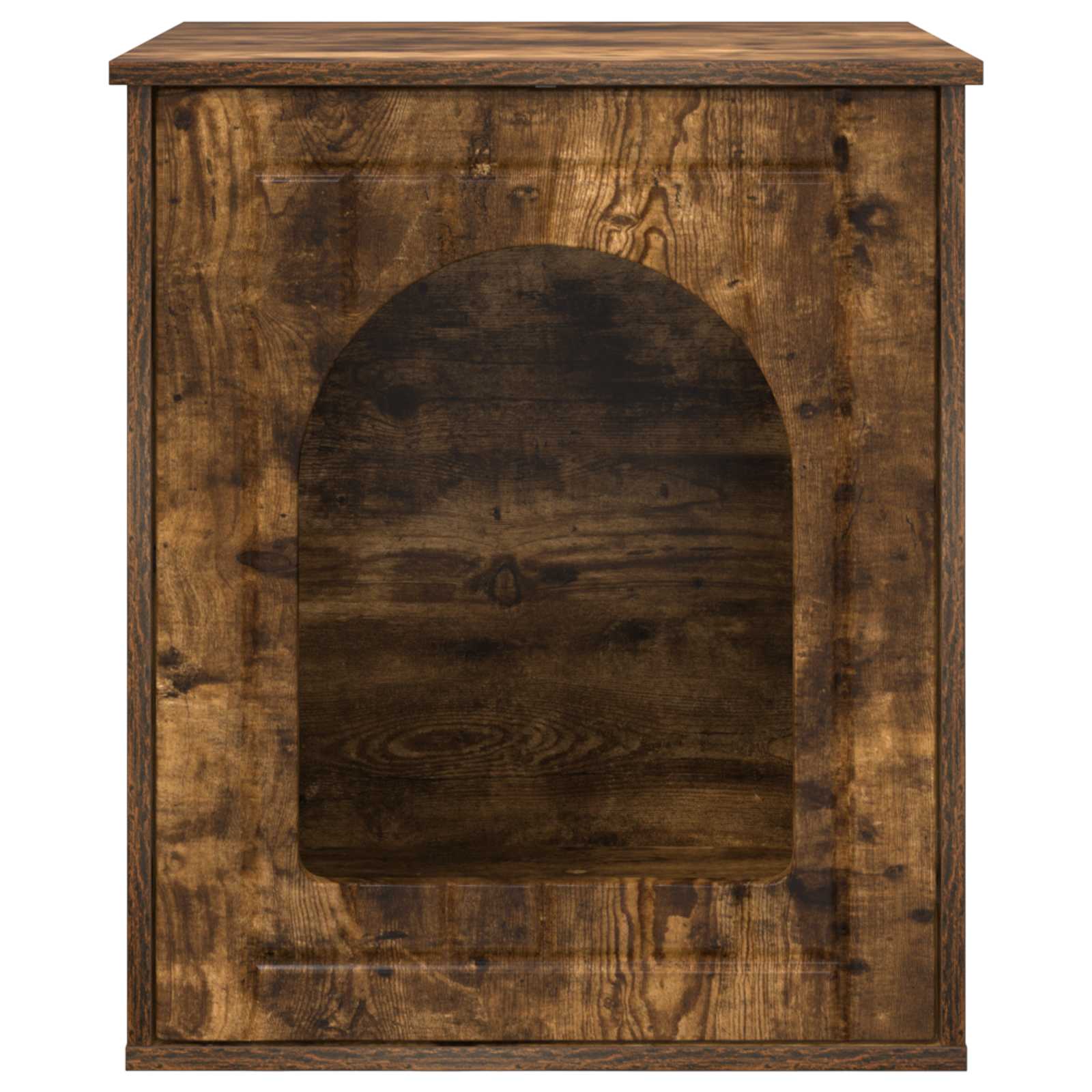 Casa per Gatti Rovere fumé 53 x 52 x 62 cm Legno ingegnerizzato