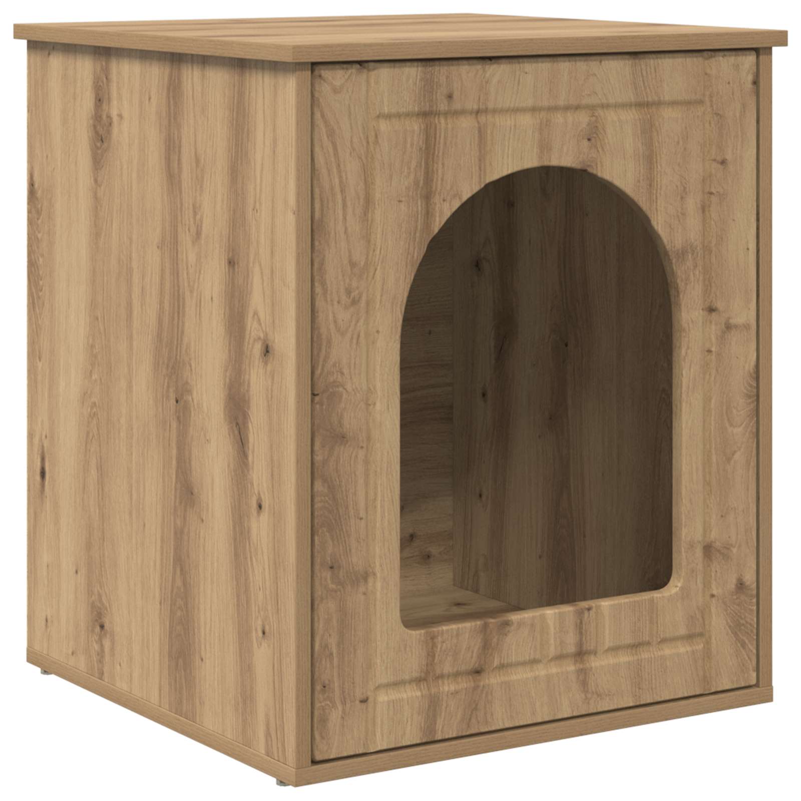 Casa per Gatti Rovere Artigianale 53 x 52 x 62 cm