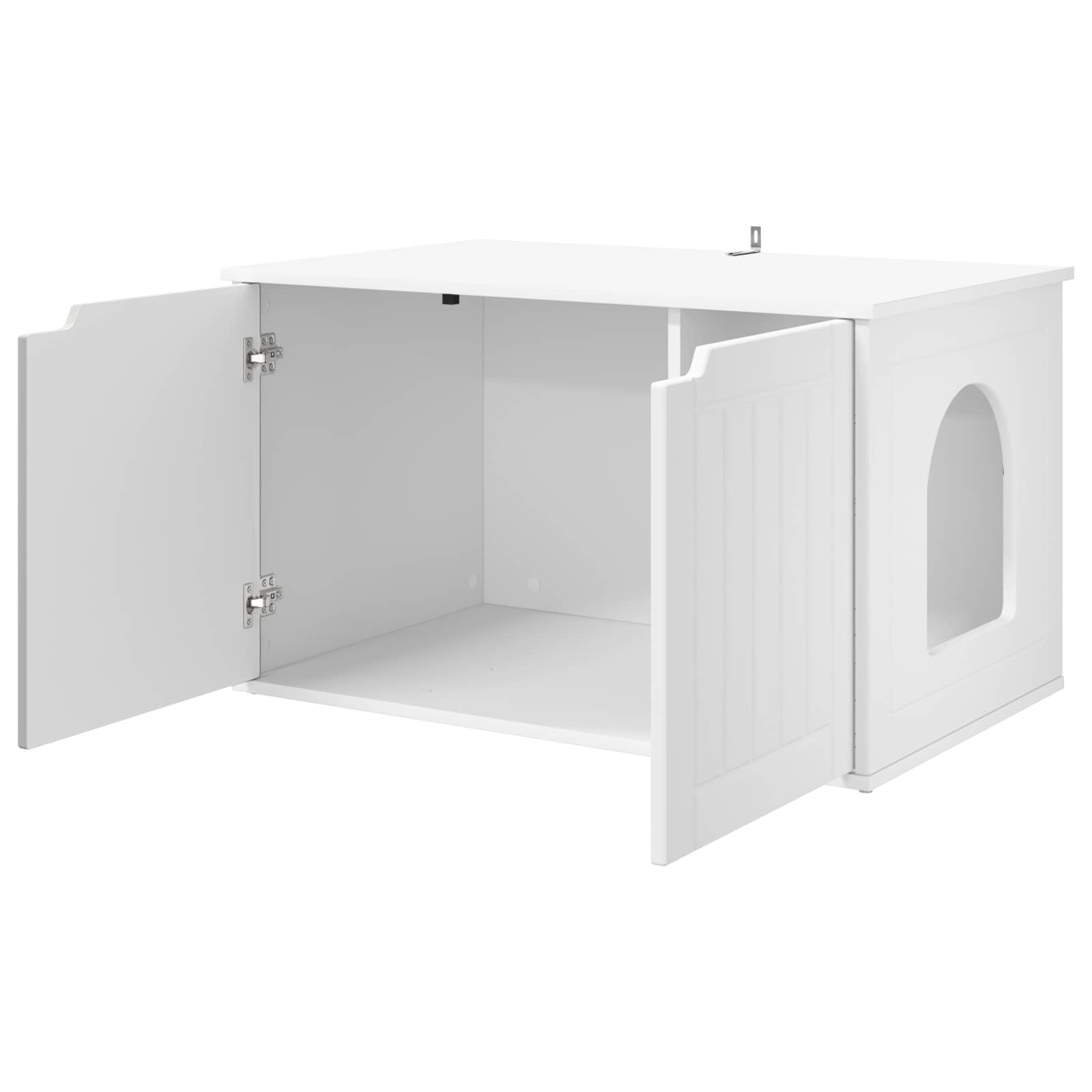 Casa per Gatti Bianco 85 x 55 x 50,5 cm Legno ingegnerizzato