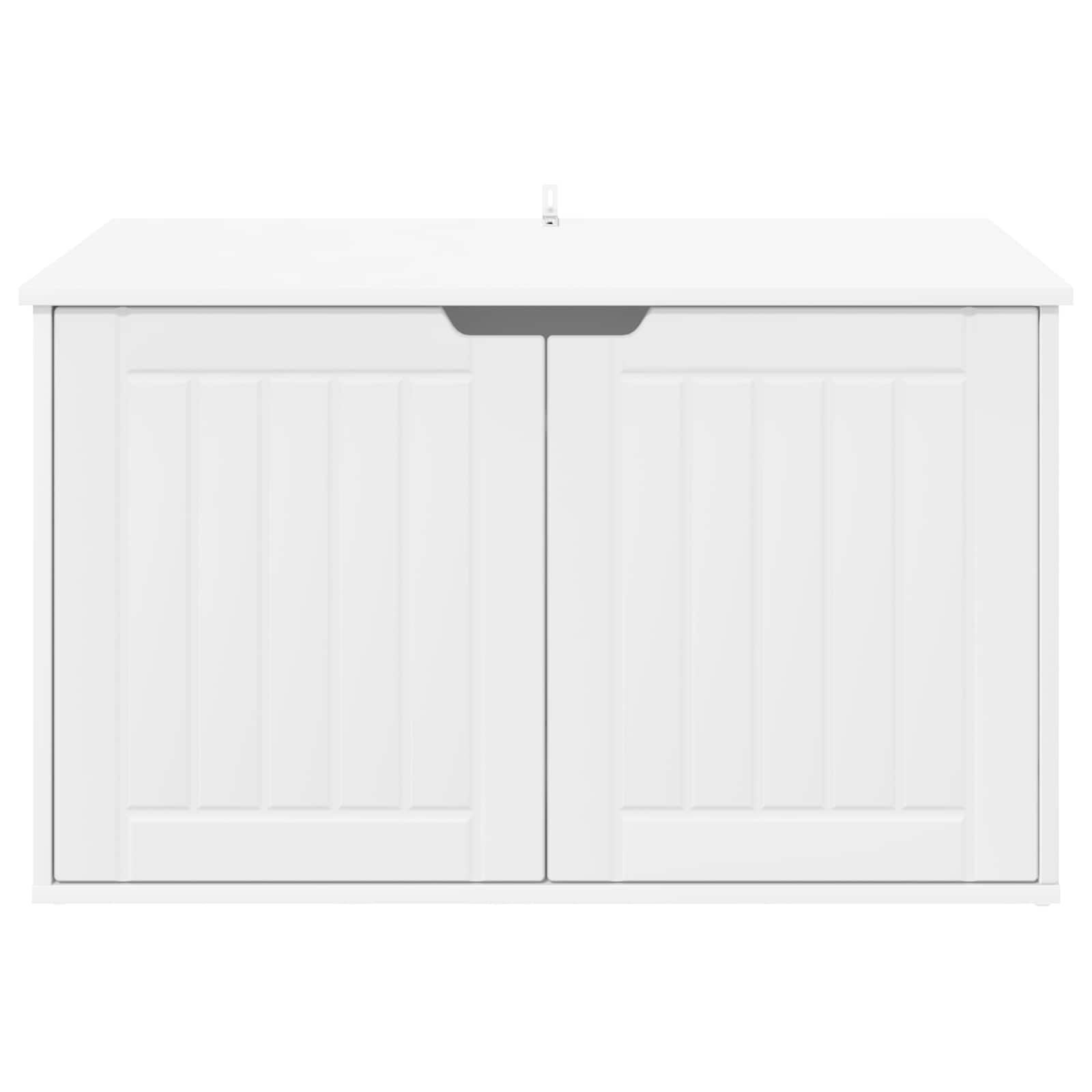 Casa per Gatti Bianco 85 x 55 x 50,5 cm Legno ingegnerizzato