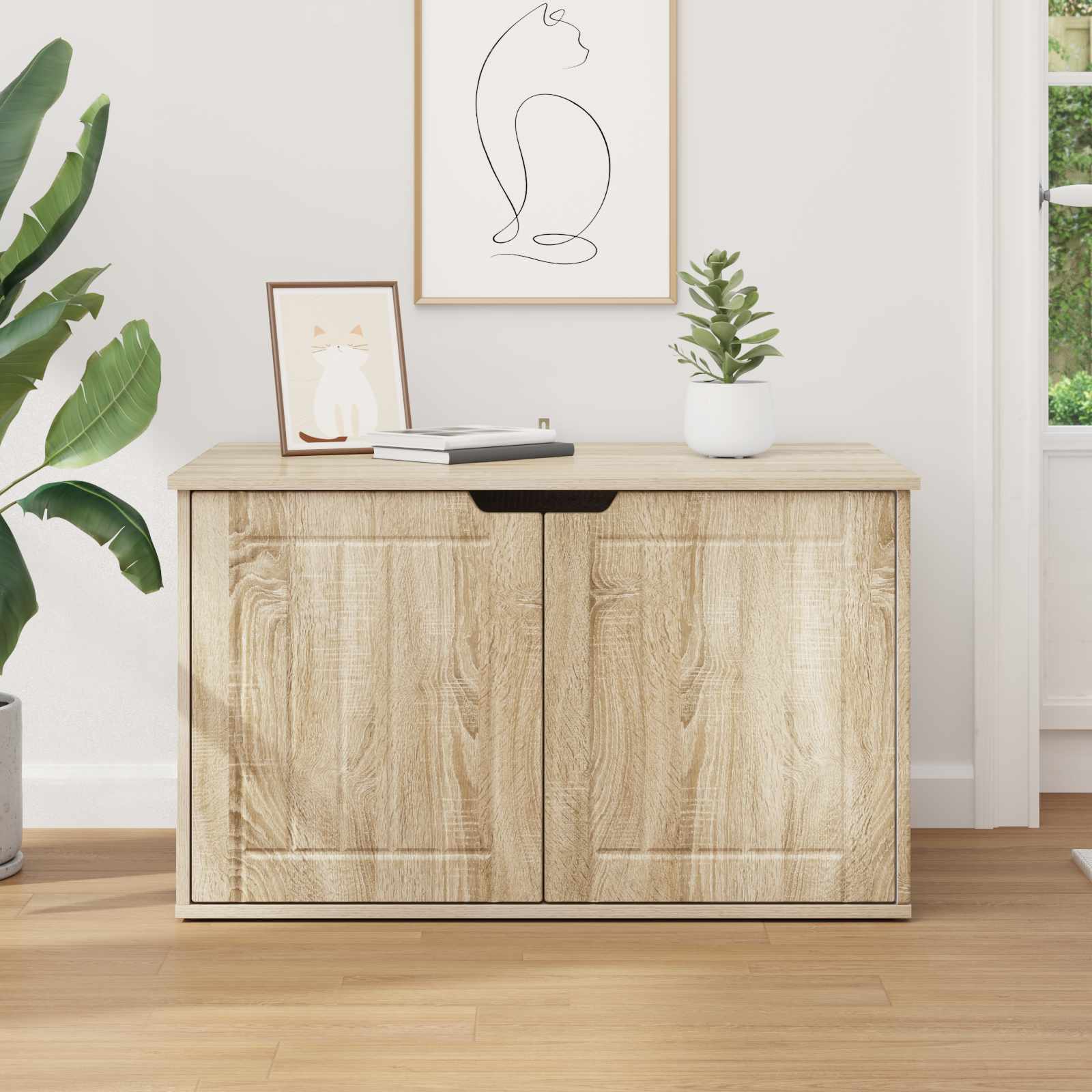 Casa per Gatti Sonoma 85 x 55 x 50,5 cm Legno ingegnerizzato