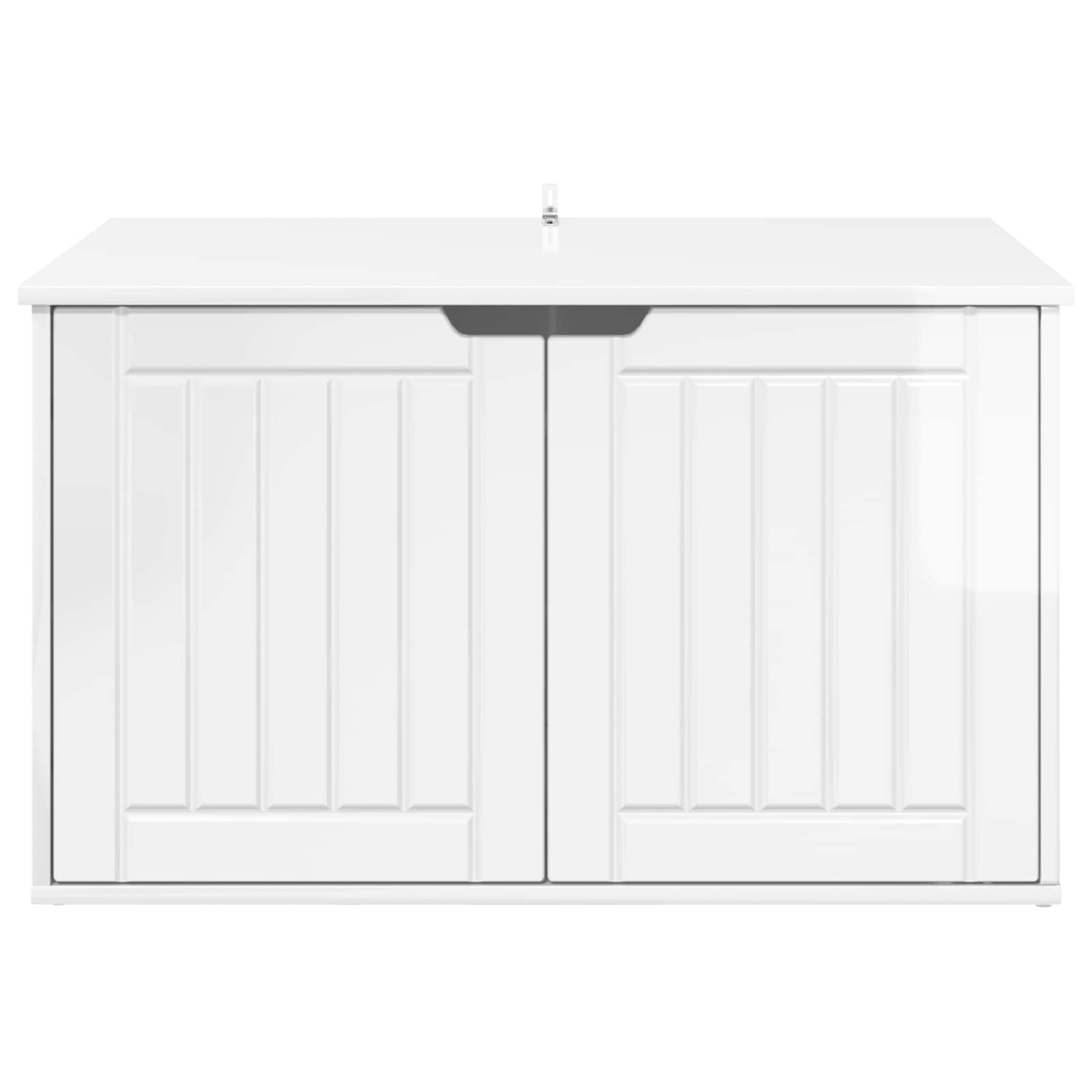 Casa per Gatti Bianco Lucido 85 x 55 x 50,5 cm