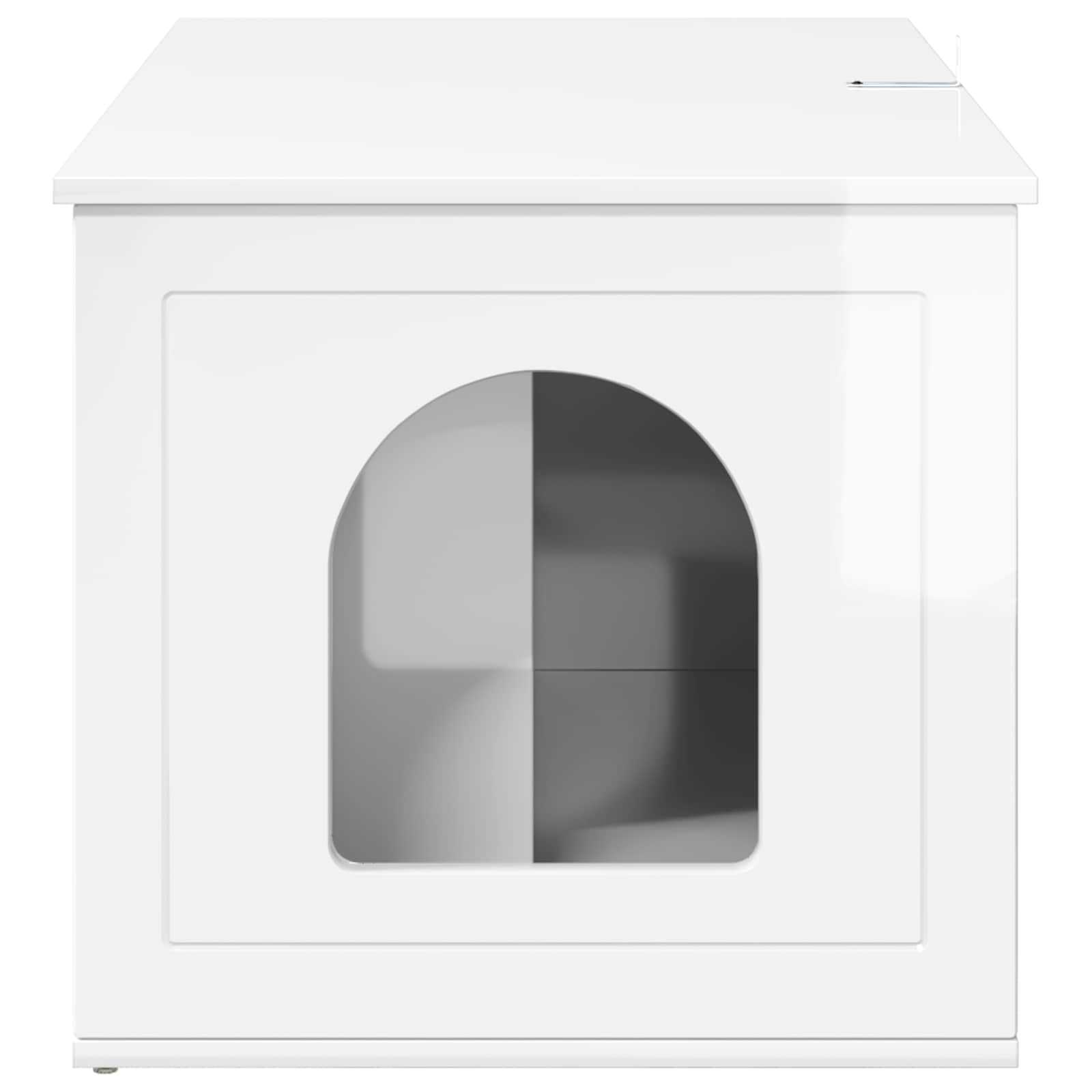 Casa per Gatti Bianco Lucido 85 x 55 x 50,5 cm