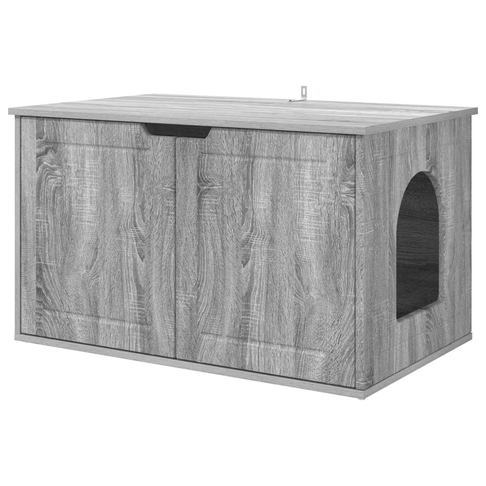 Casa per Gatti Grigio Sonoma 85 x 55 x 50,5 cm