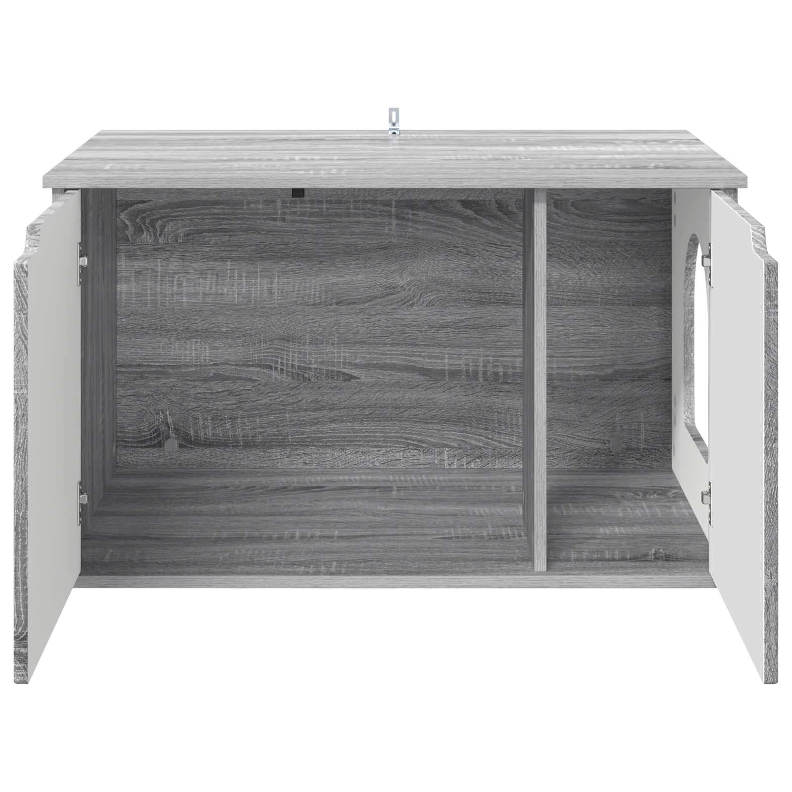 Casa per Gatti Grigio Sonoma 85 x 55 x 50,5 cm