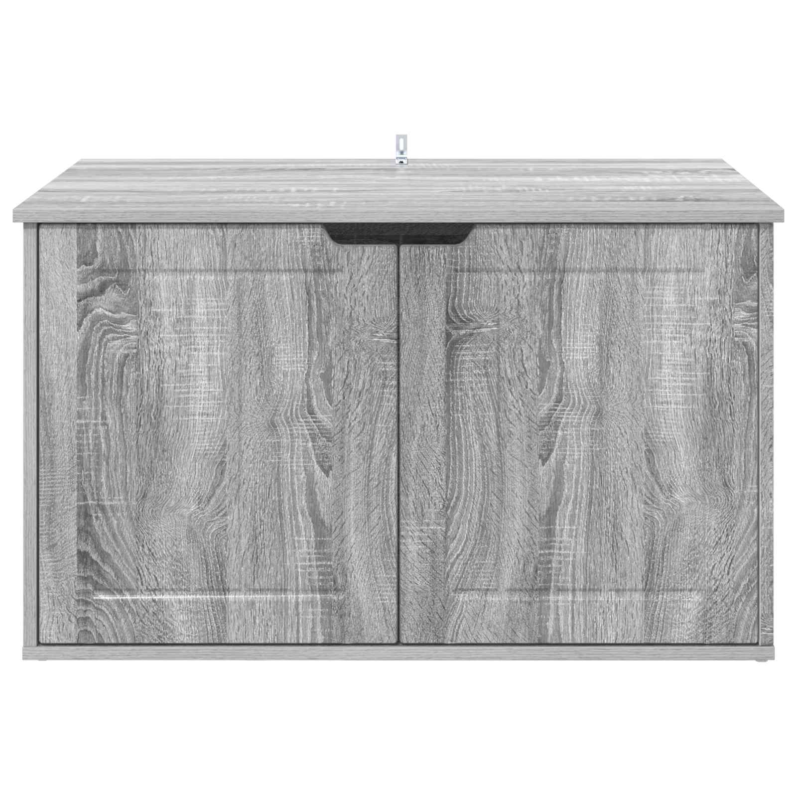 Casa per Gatti Grigio Sonoma 85 x 55 x 50,5 cm