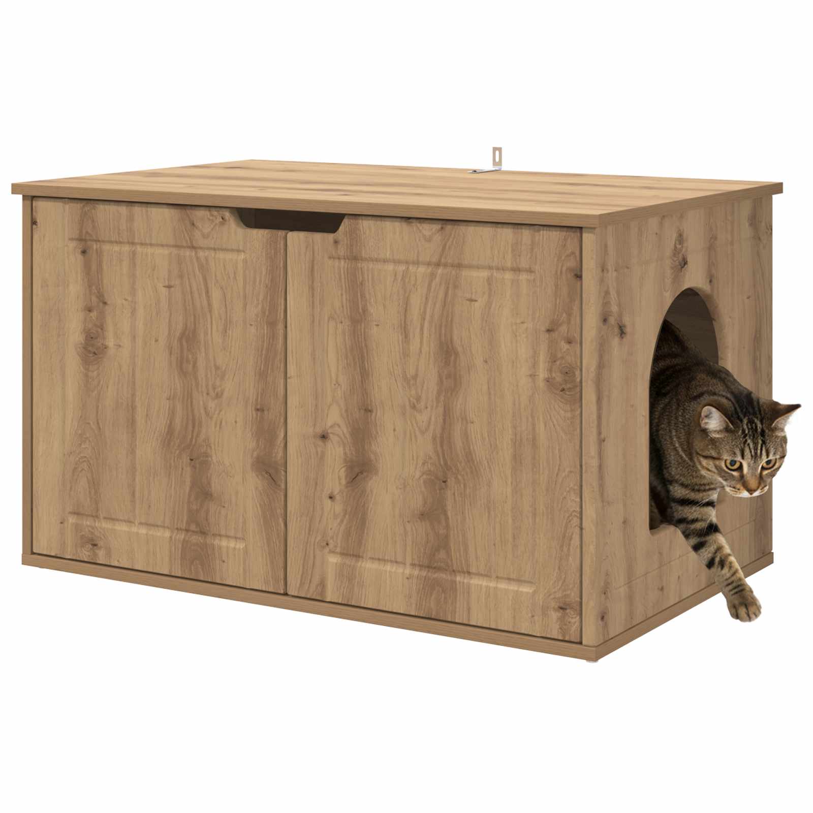 Casa per Gatti Rovere Artigianale 85 x 55 x 50,5 cm