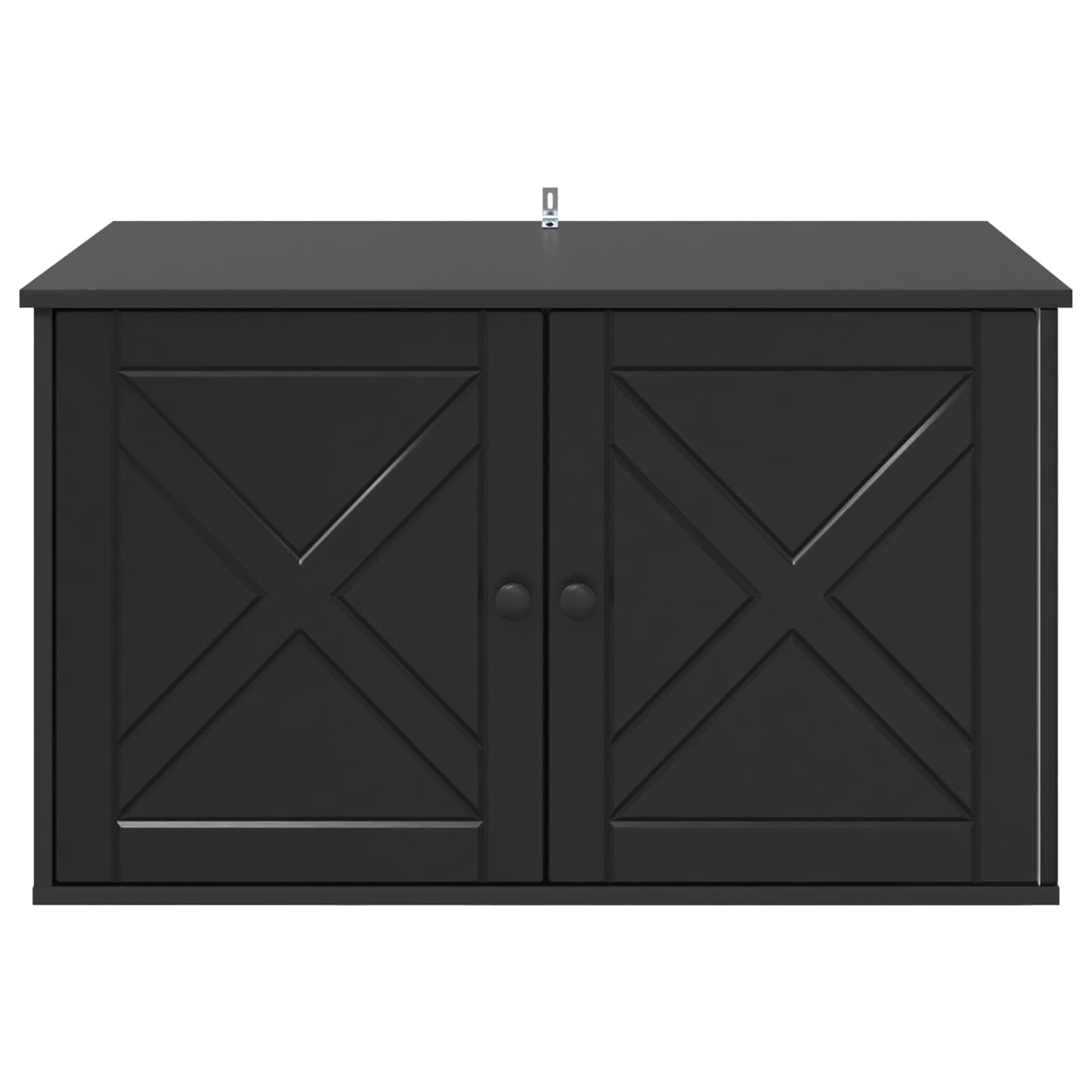 Casa per Gatti Nero 85 x 55 x 50,5 cm Legno ingegnerizzato