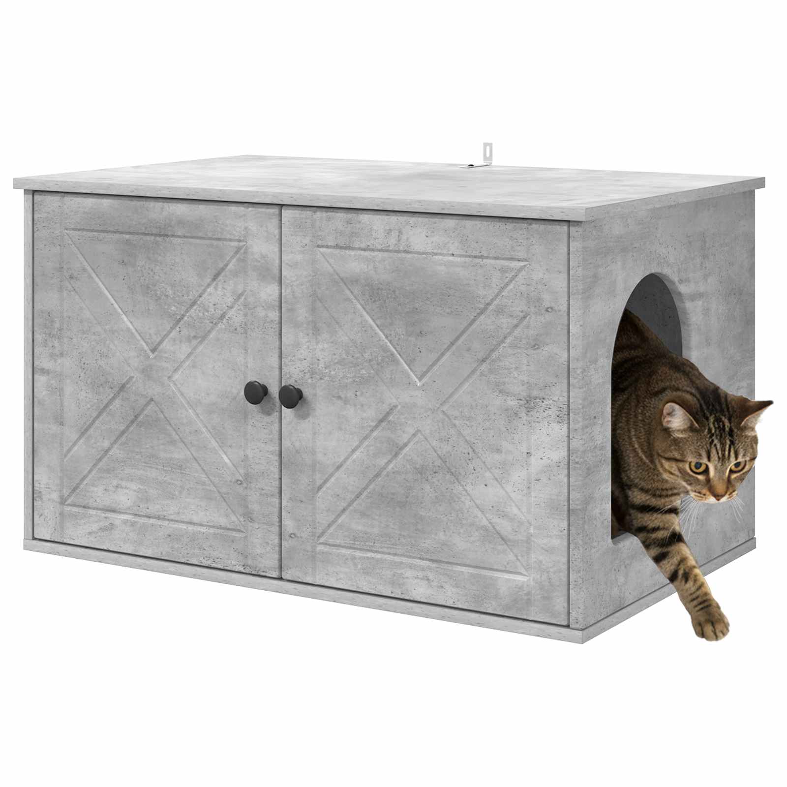 Casa per Gatti Calcestruzzo 85 x 55 x 50,5 cm