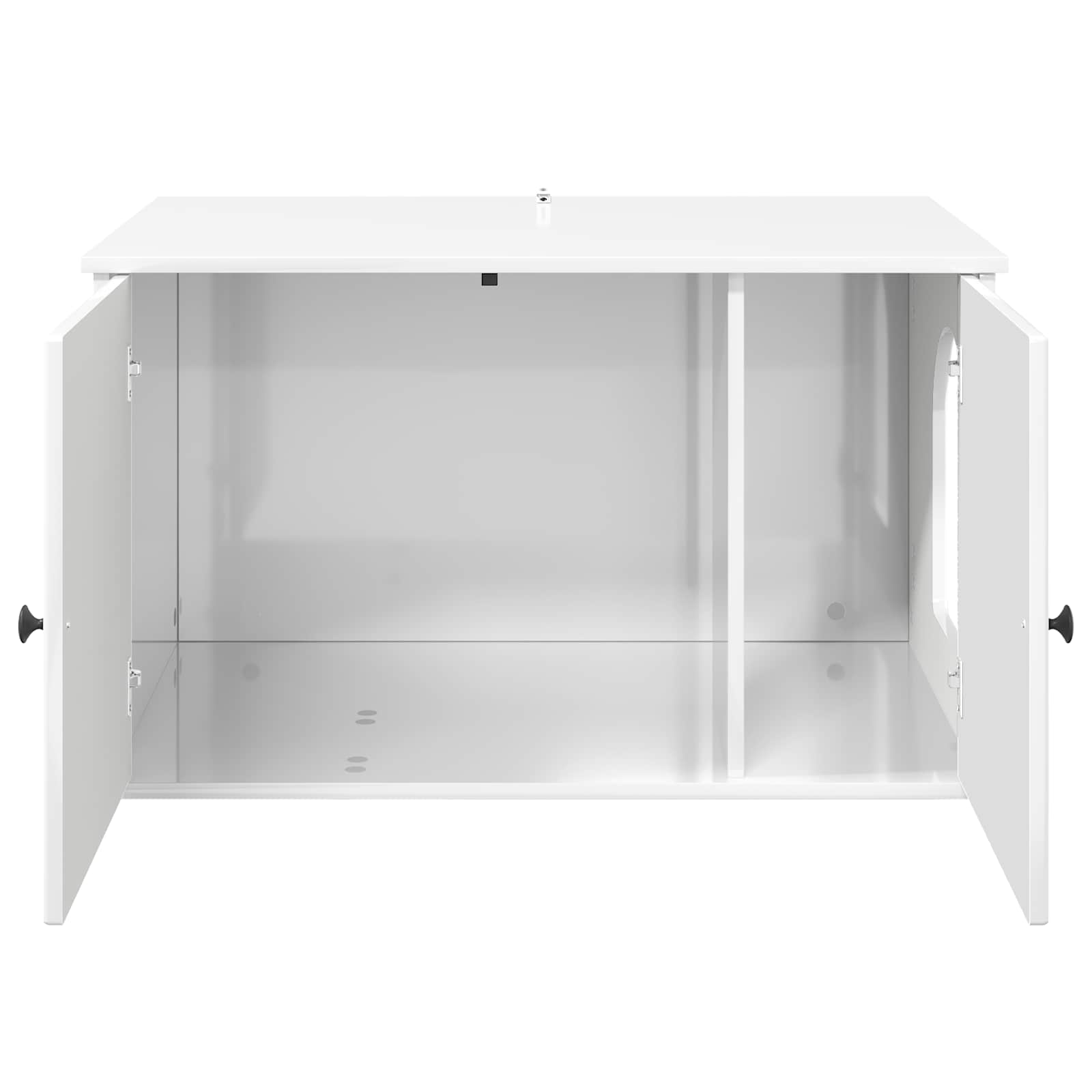 Casa per Gatti Bianco Lucido 85 x 55 x 50,5 cm